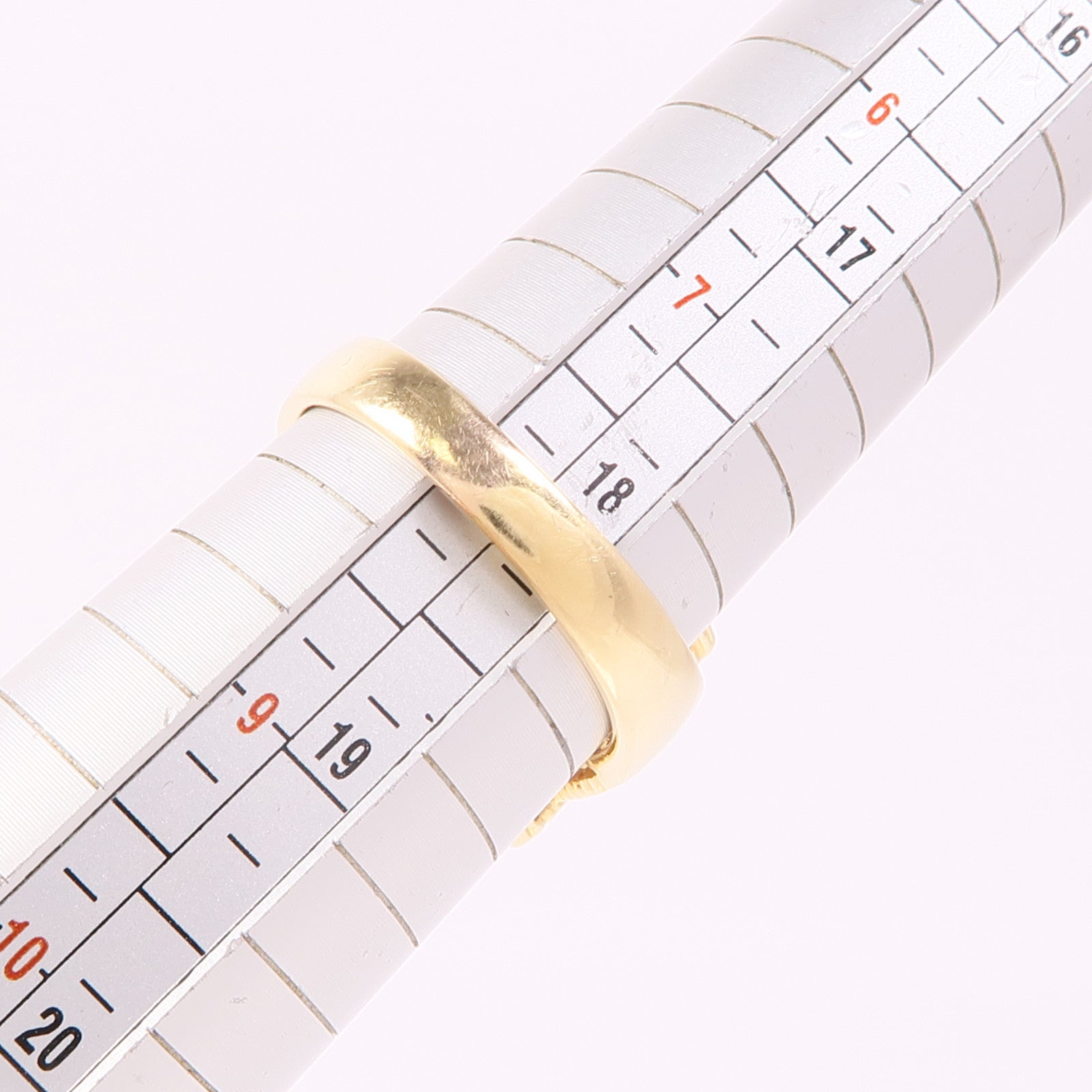 JEWELRY 18K黃金Ruby/Diamond Ring紅寶石/鑽石戒指US#8