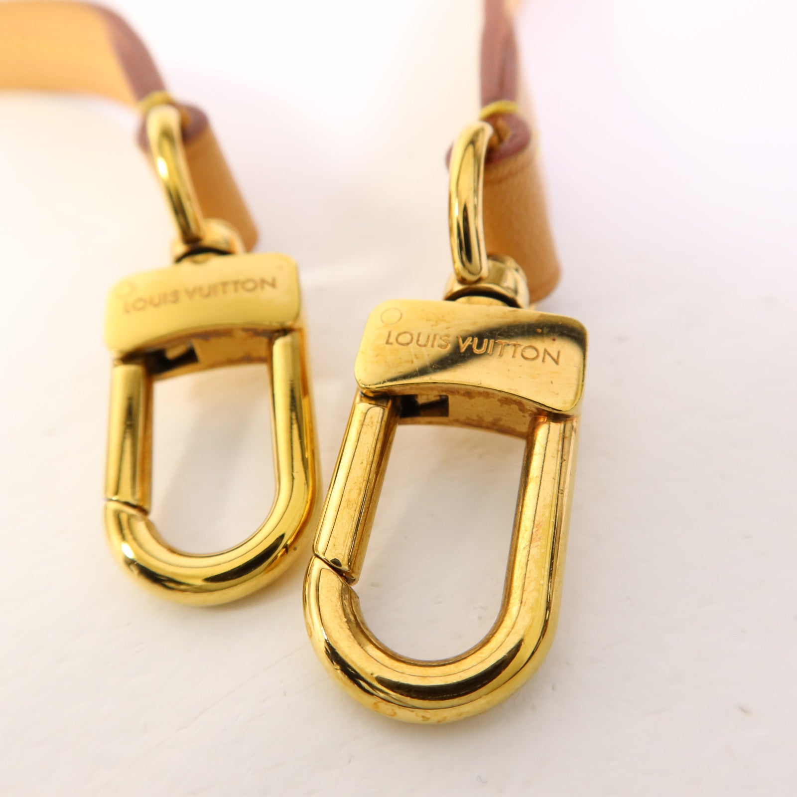 LOUIS VUITTON Damier Azur Croisette金扣手挽肩背兩用袋