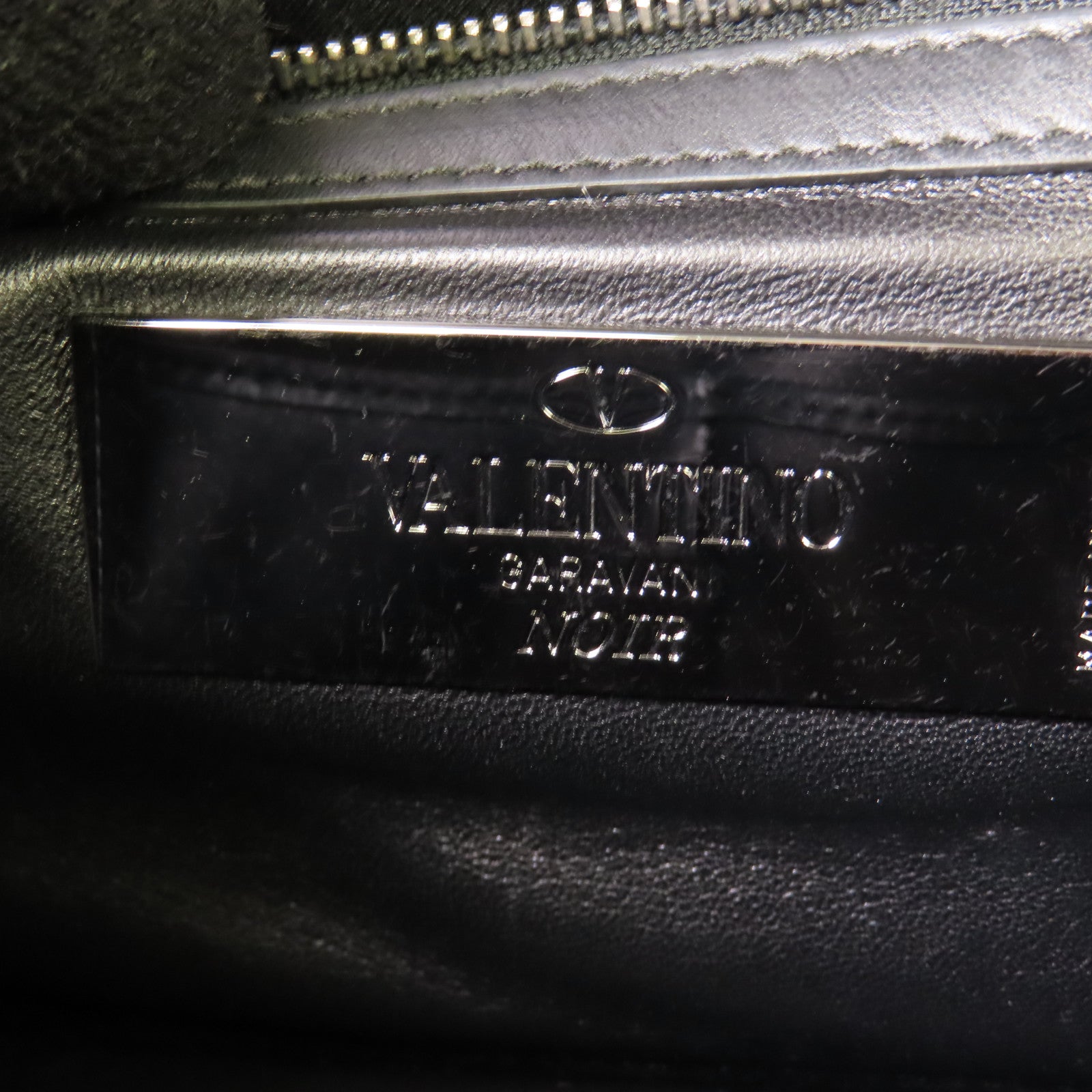 Valentino 【激減優惠】牛皮皮革Glam Lock Shoulder Bag鏈帶肩背袋
