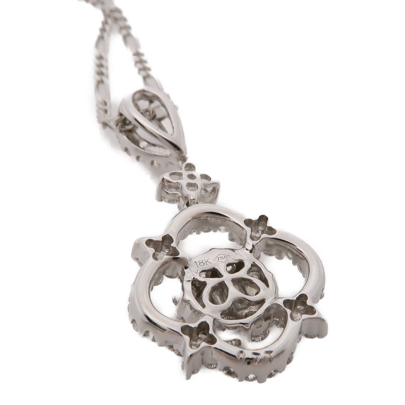 JEWELRY 18K白金Diamond Necklace鑽石項鍊
