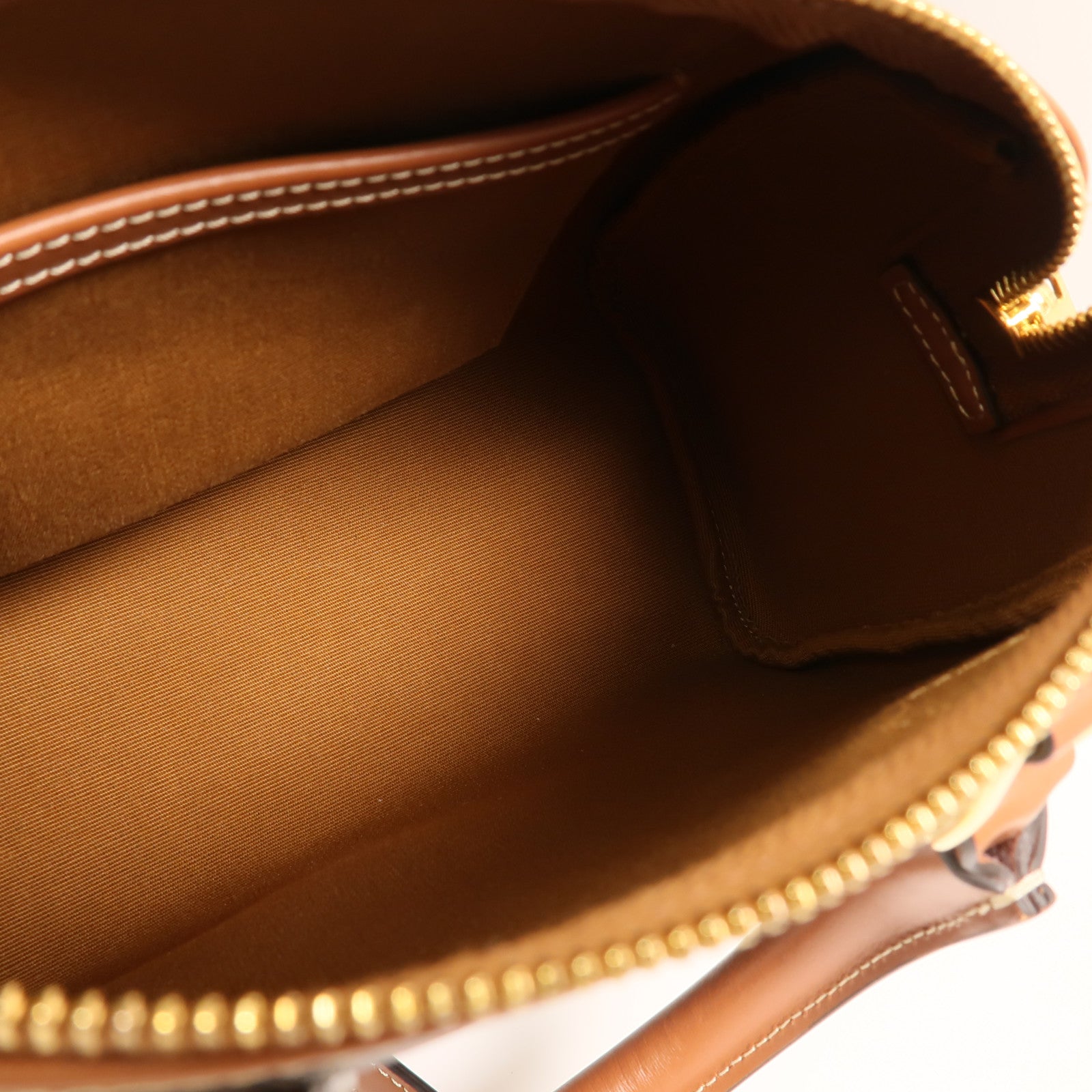 CELINE 塗層帆布Shoulder Bag金扣手挽肩背兩用袋