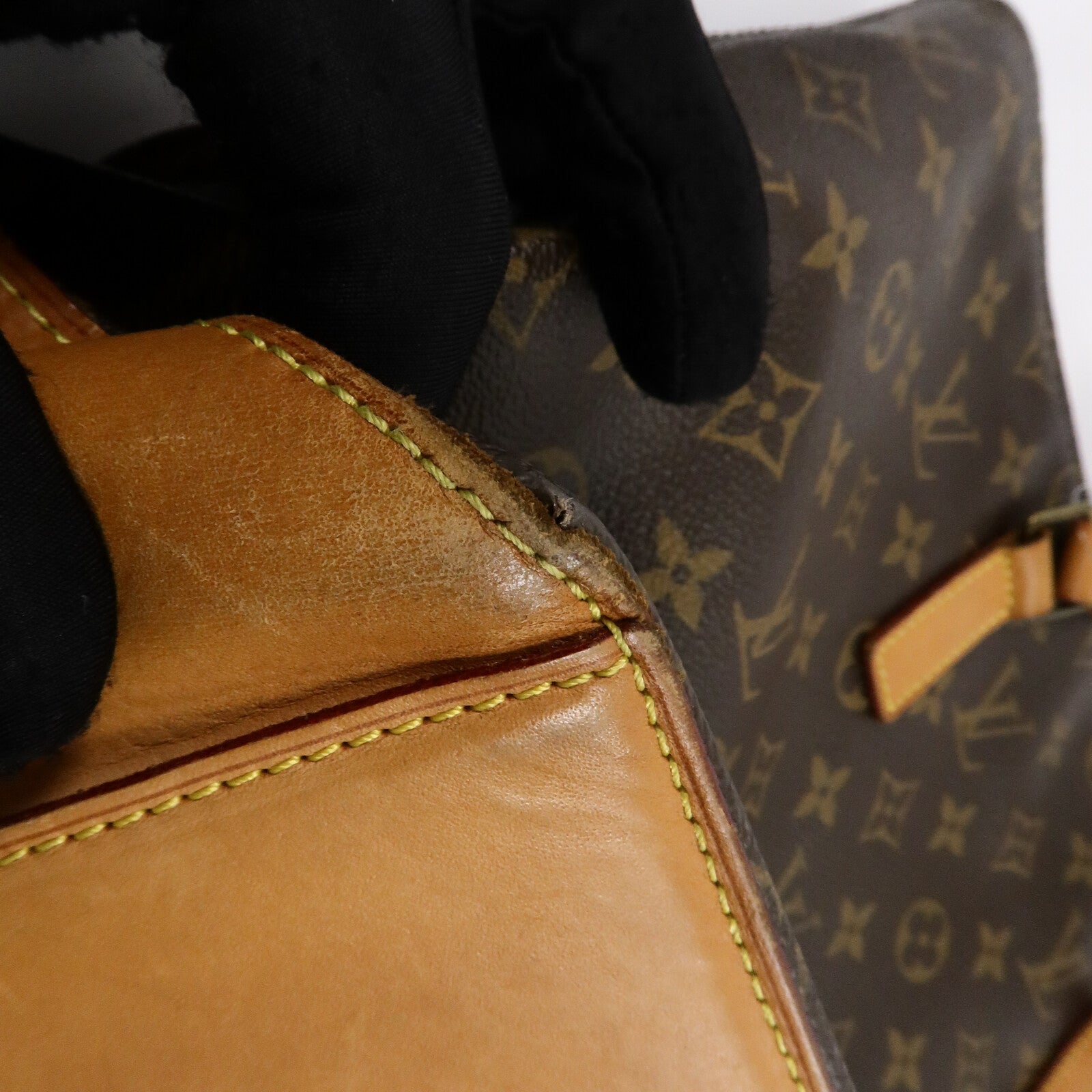 LOUIS VUITTON Monogram Cabas Mezzo肩背袋