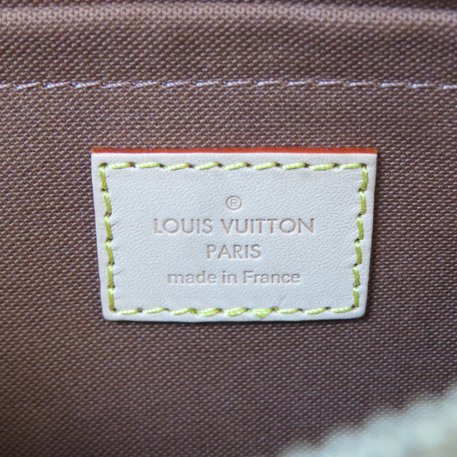 LOUIS VUITTON Monogram Multi Pochette Accessories金扣肩背袋啡色