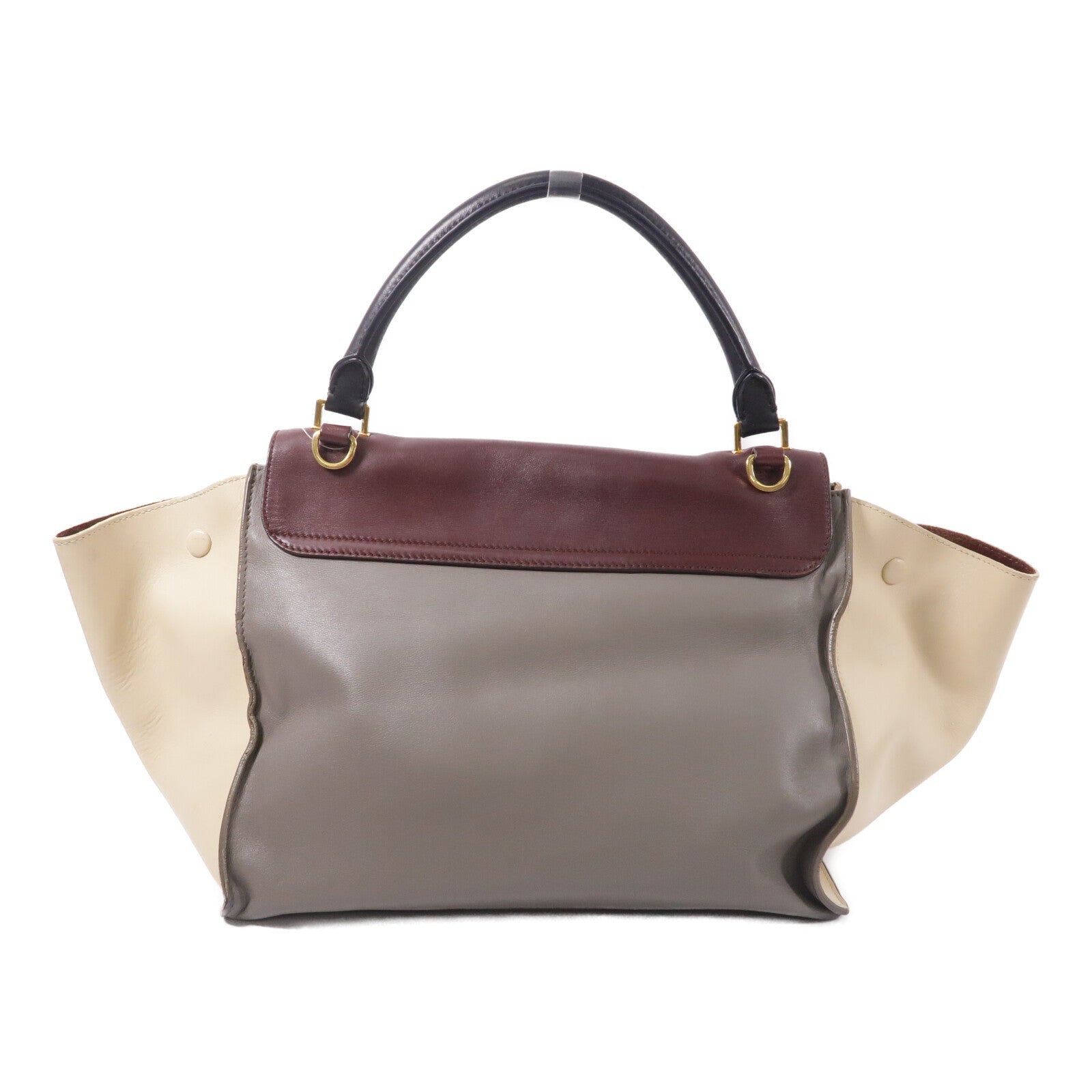 CELINE 牛皮皮革2 Way Shoulder手挽肩背兩用袋