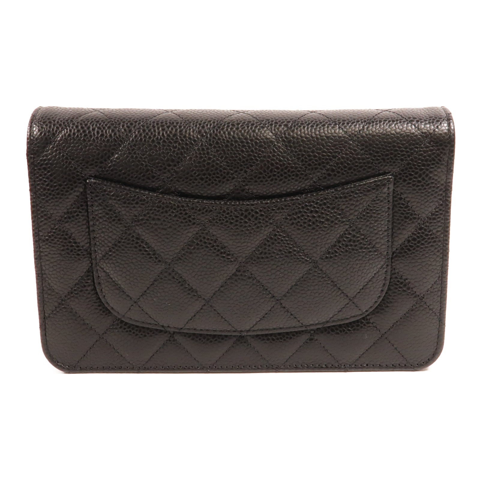 CHANEL 牛皮皮革WOC Wallet On Chain鏈帶肩背袋