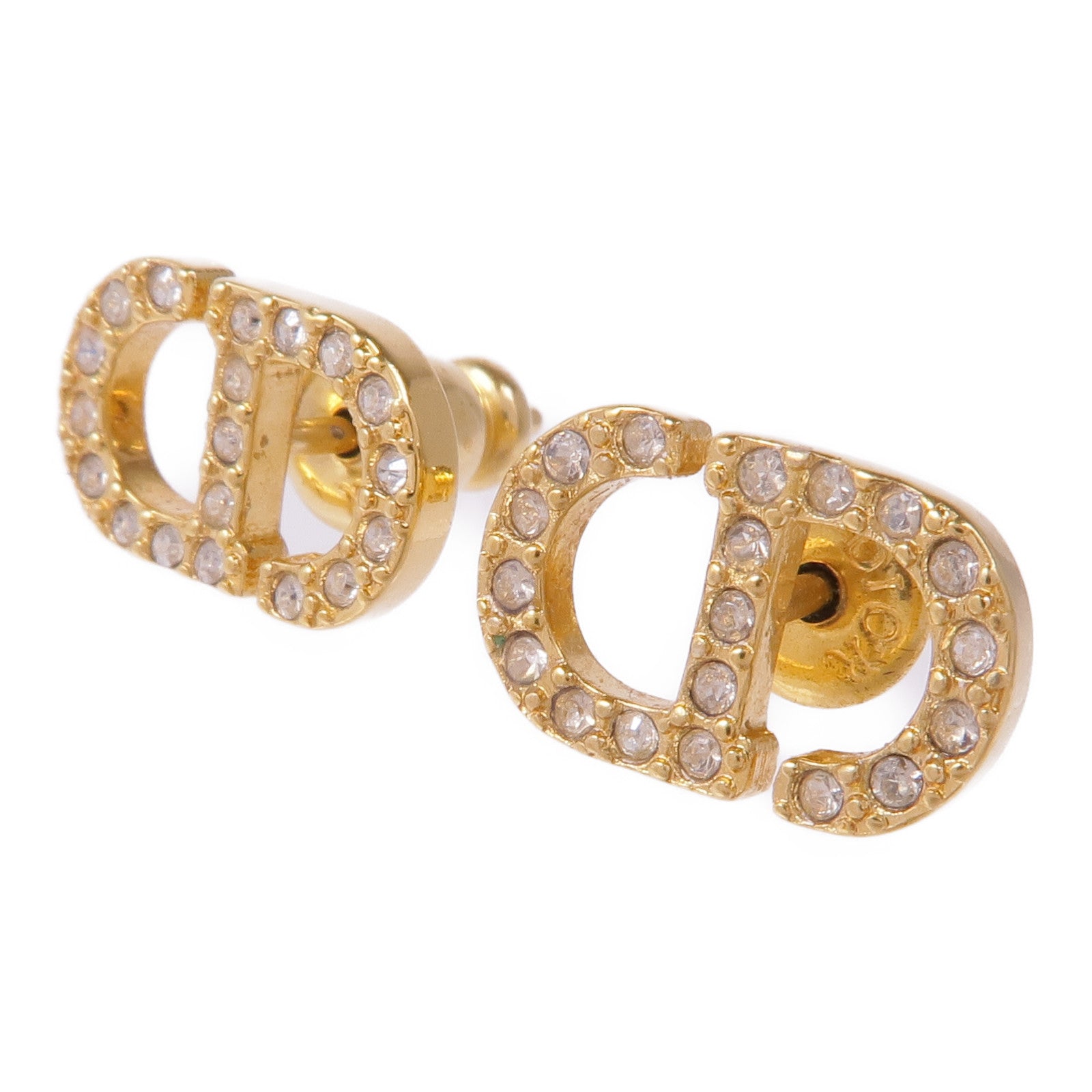 Dior 金屬Petit CD耳環