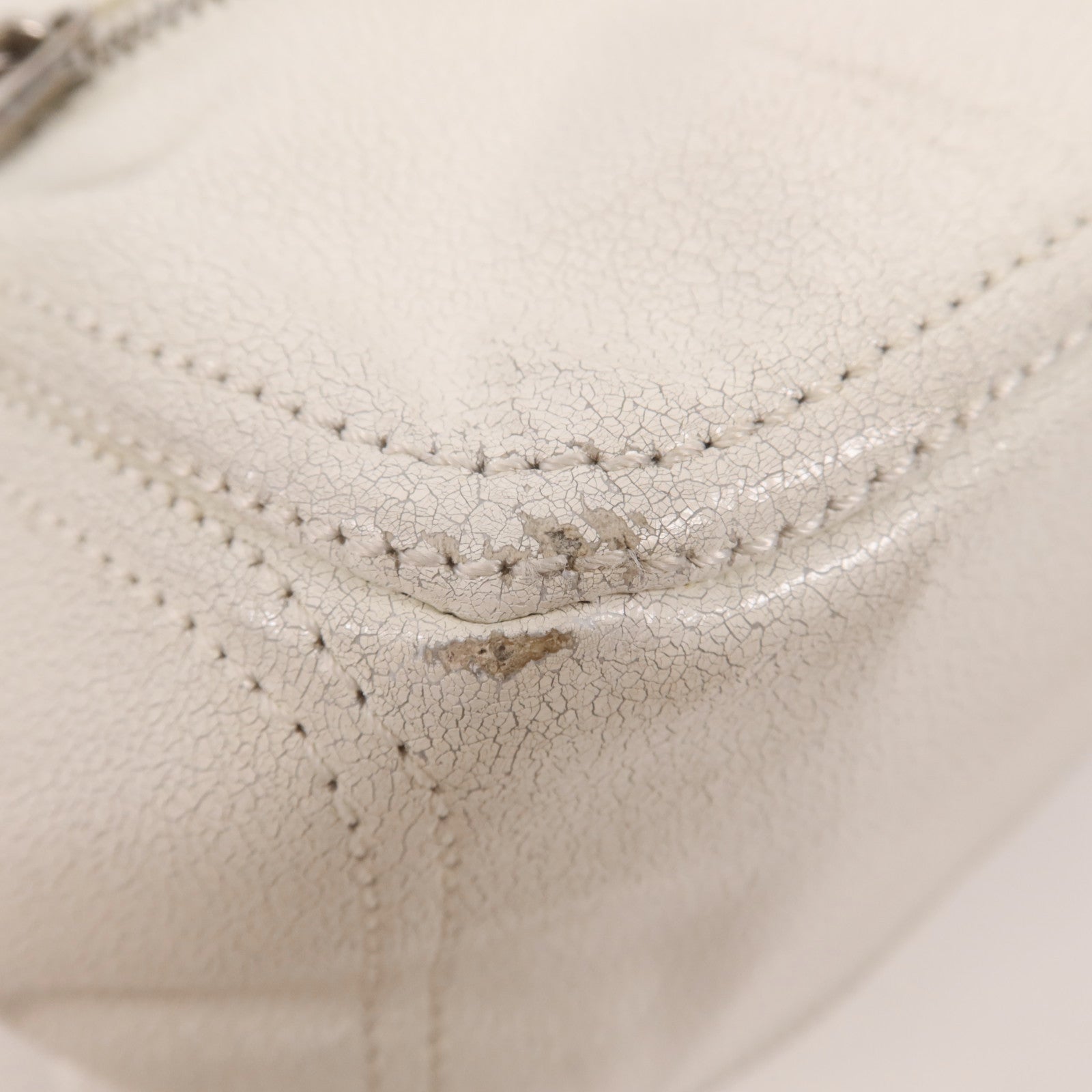 CELINE 牛皮皮革Boogie銀扣手挽袋