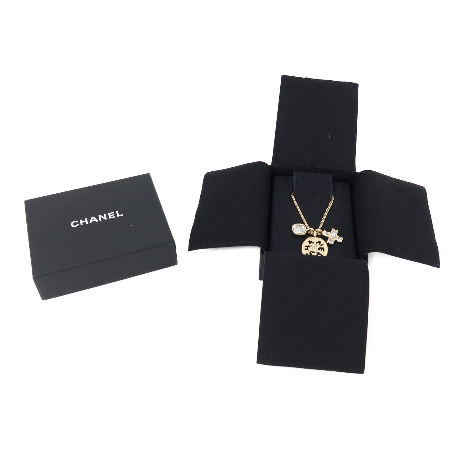 CHANEL 【激減優惠】金屬Neckalce項鍊金色