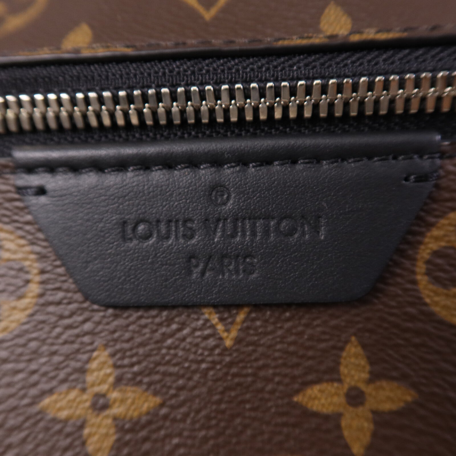 LOUIS VUITTON 【激減優惠】Monogram Macassar Discovery Backpack PM銀扣背包