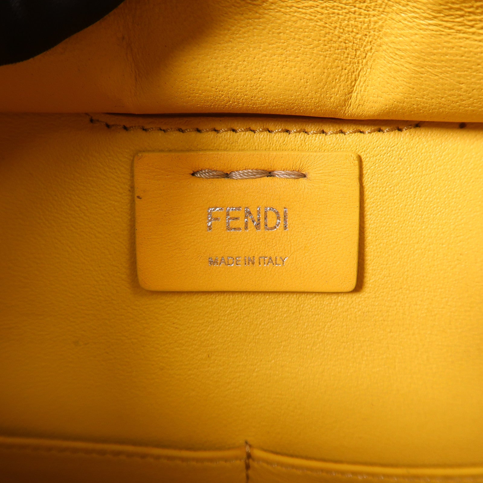 FENDI SHW Handbag 8BH279 Calfskin Leather Grey