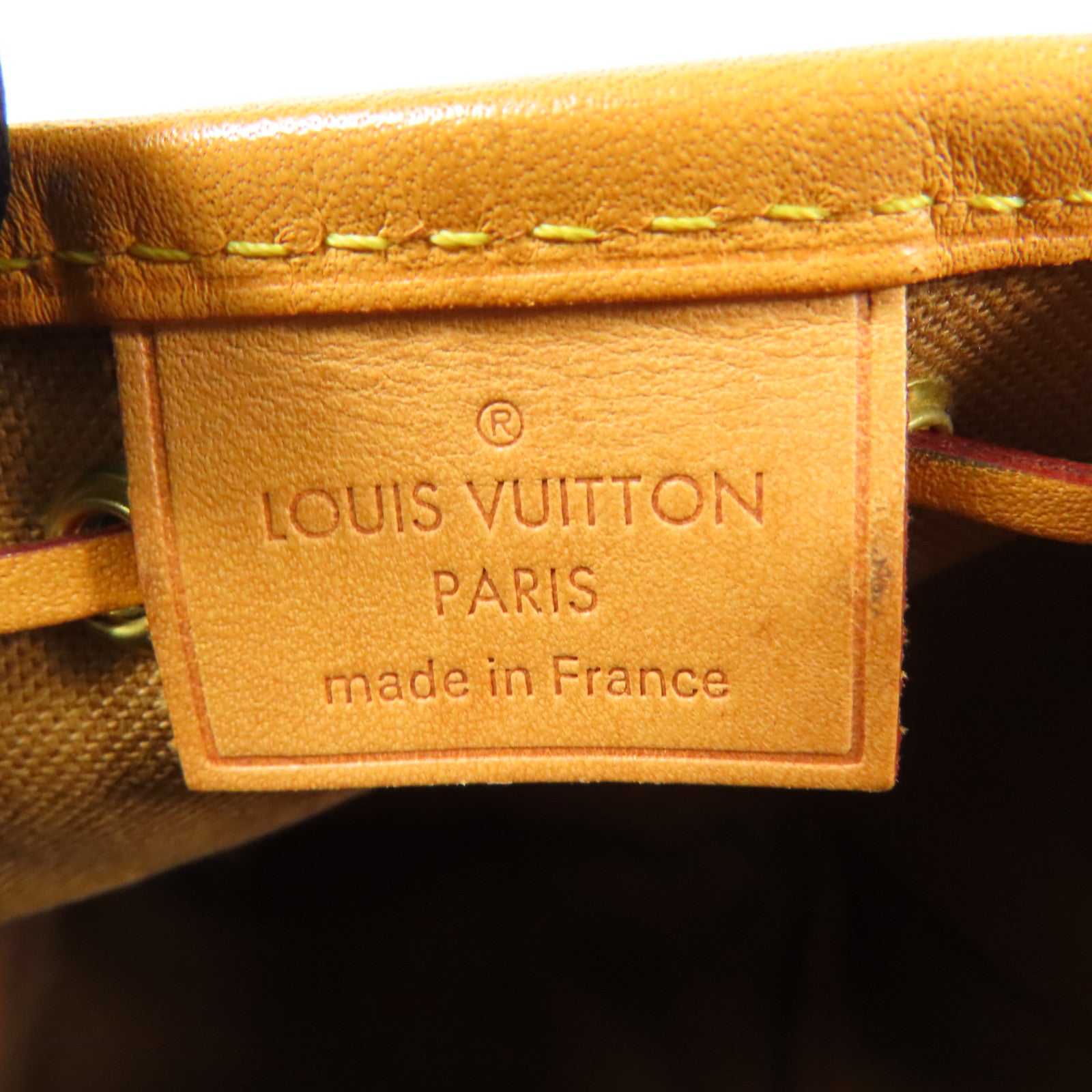 LOUIS VUITTON Monogram Nano Noe金扣肩背袋