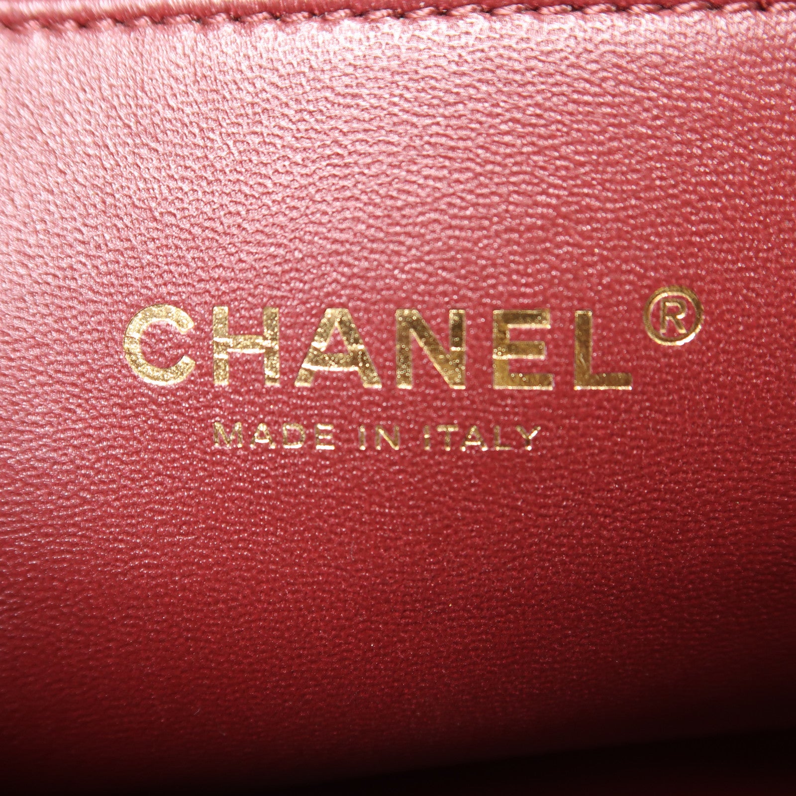 CHANEL 羊皮皮革Chain Shoulder金扣鏈帶肩背袋黑色