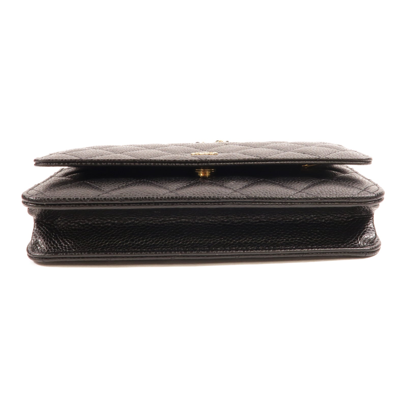 CHANEL 牛皮皮革WOC Wallet On Chain鏈帶肩背袋