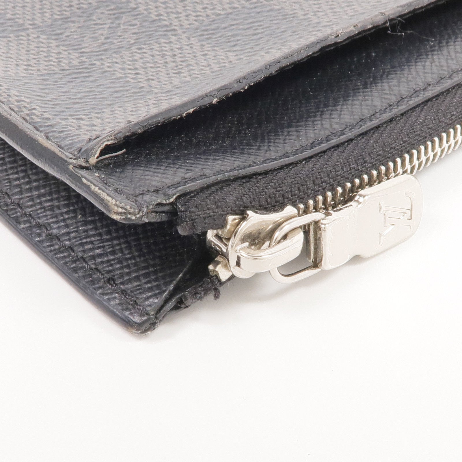 LOUIS VUITTON Damier Graphite Coin Card Holder銀扣零錢包/卡片套