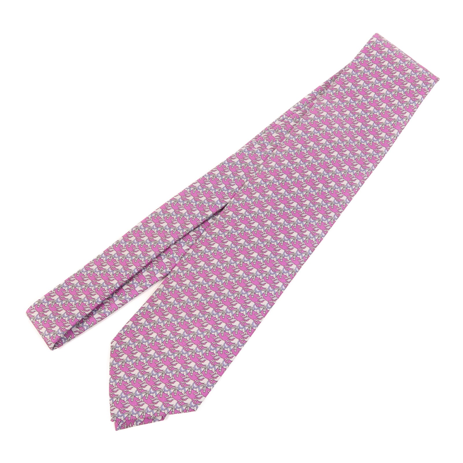 HERMES 【激減優惠】絲質Necktie領帶