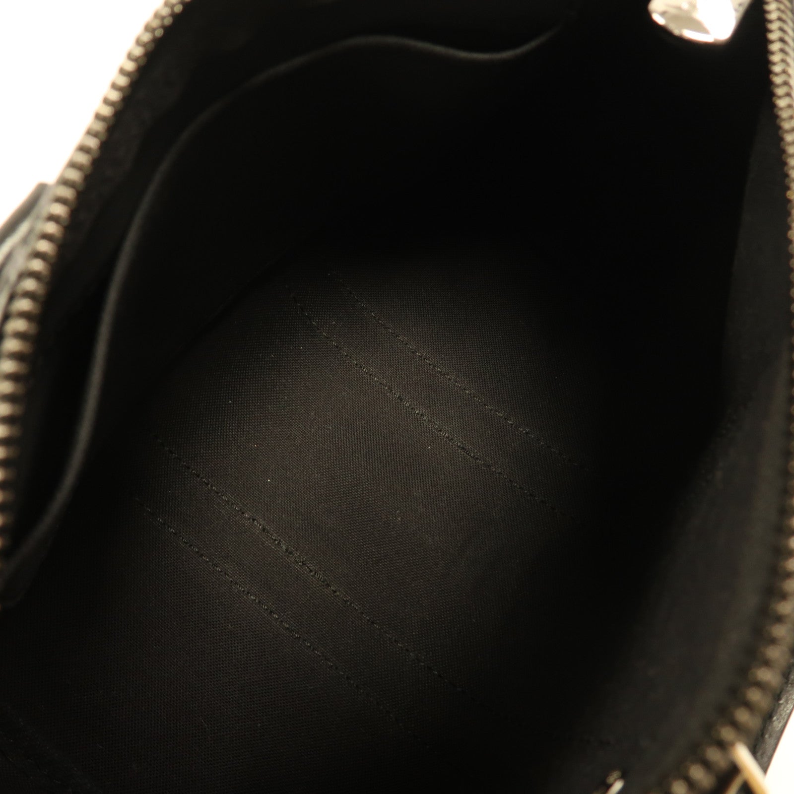 LOUIS VUITTON Monogram Eclipse Keepall Bandouliere 25銀扣手挽肩背兩用袋黑色