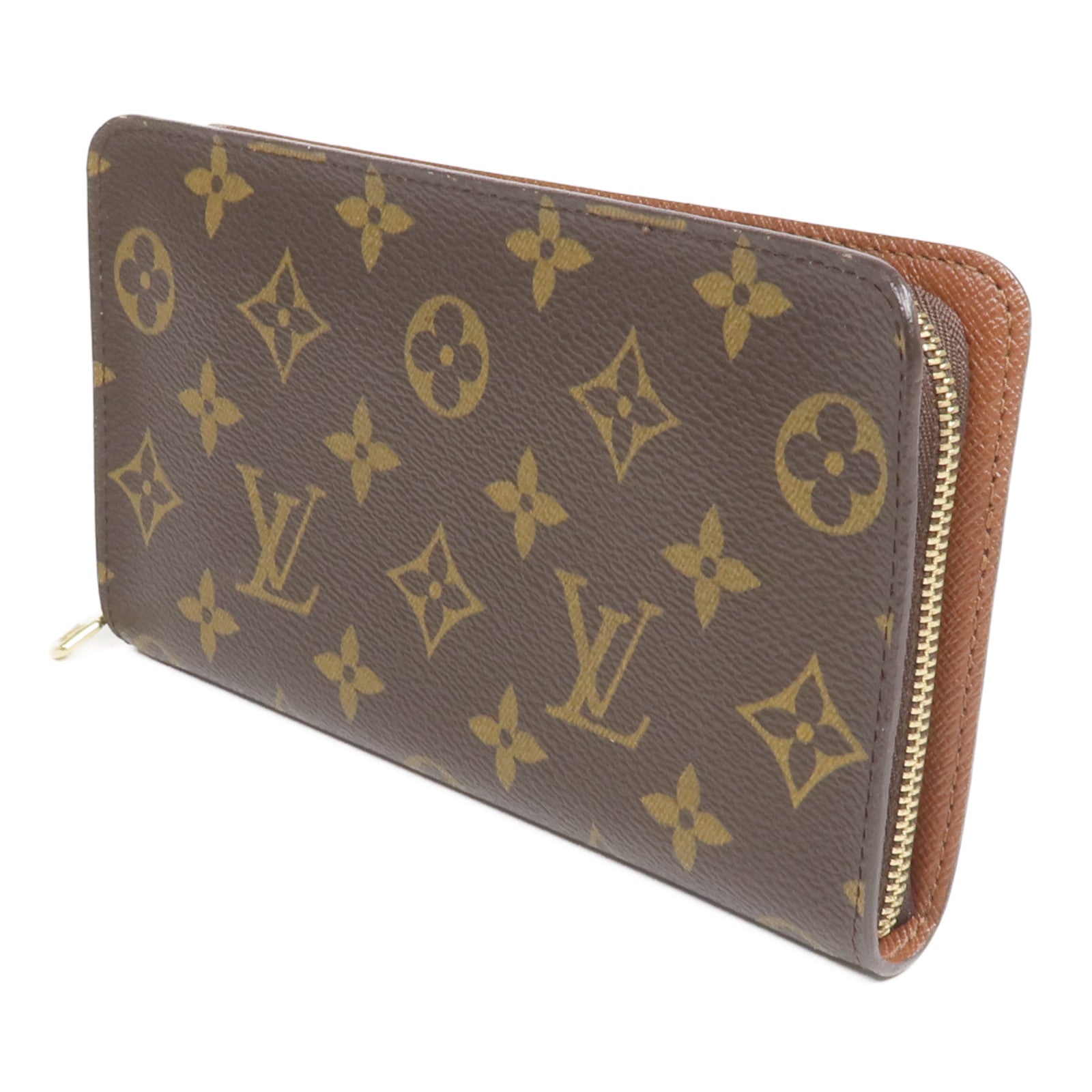 LOUIS VUITTON 【激減優惠】Monogram Porte Monnaie Zip金扣長錢包
