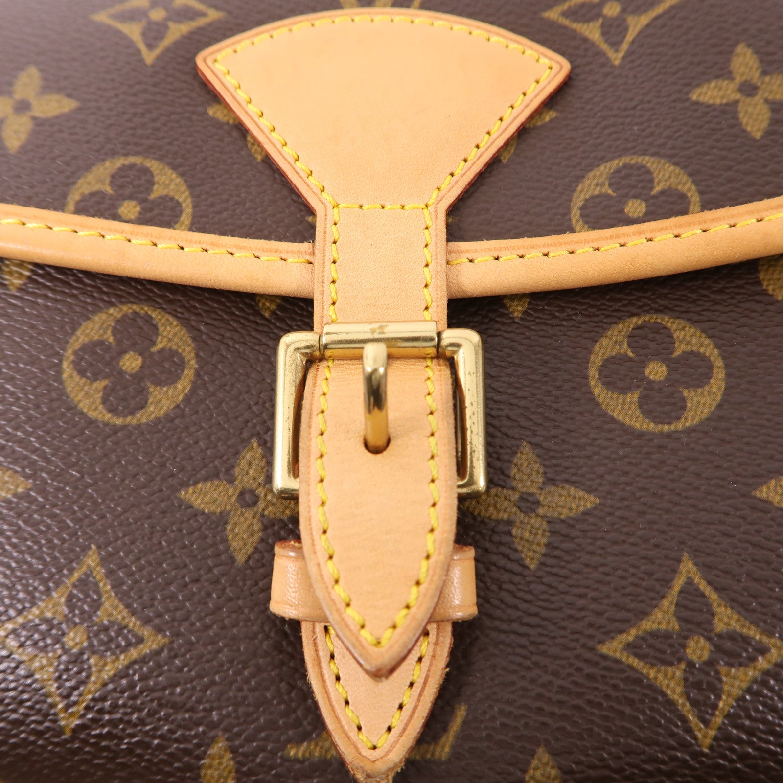 LOUIS VUITTON Monogram Sologne金扣肩背袋