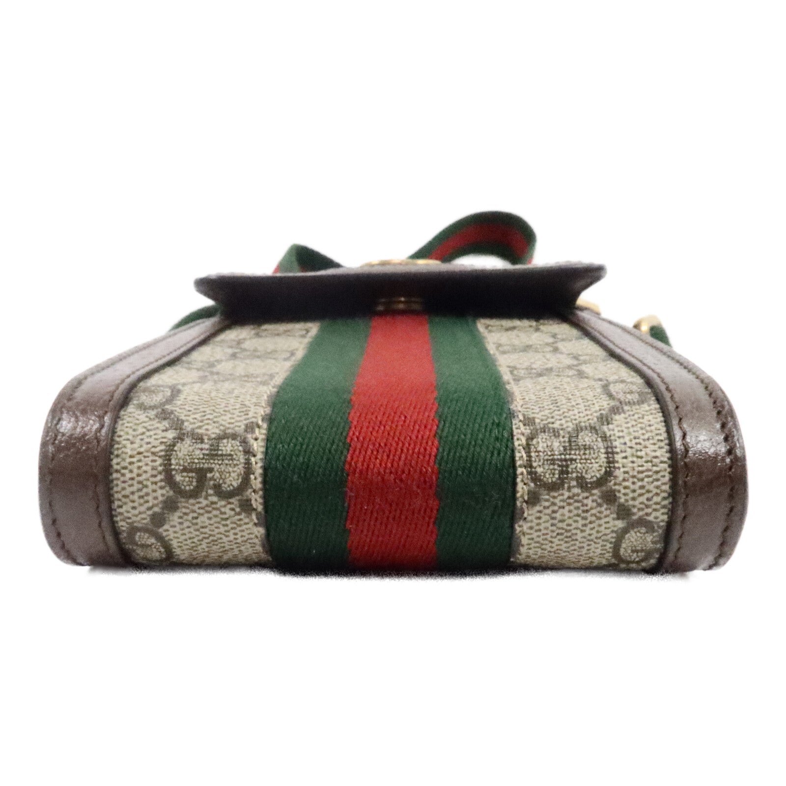 GUCCI 塗層帆布Mini Ophidia Wallet Belt Bag肩背袋