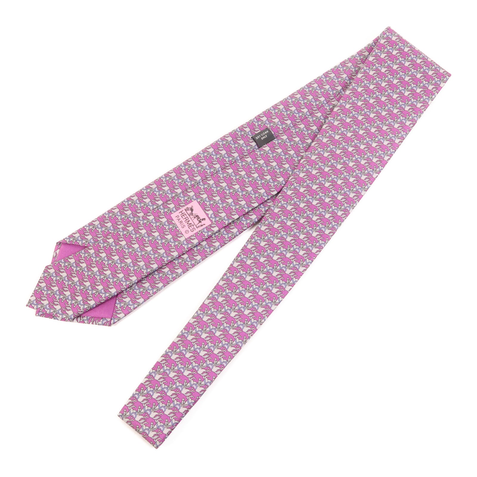 HERMES 【激減優惠】絲質Necktie領帶