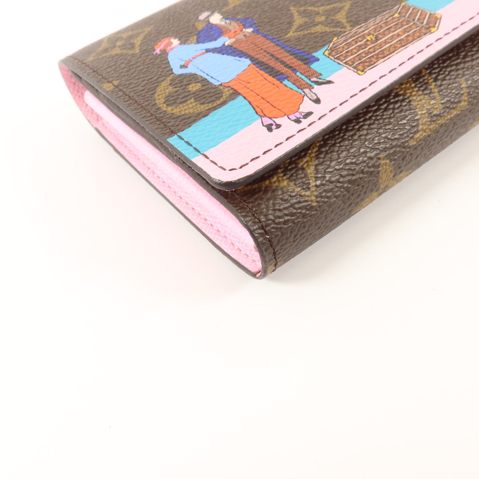 LOUIS VUITTON Monogram Sarah Wallet金扣長錢包