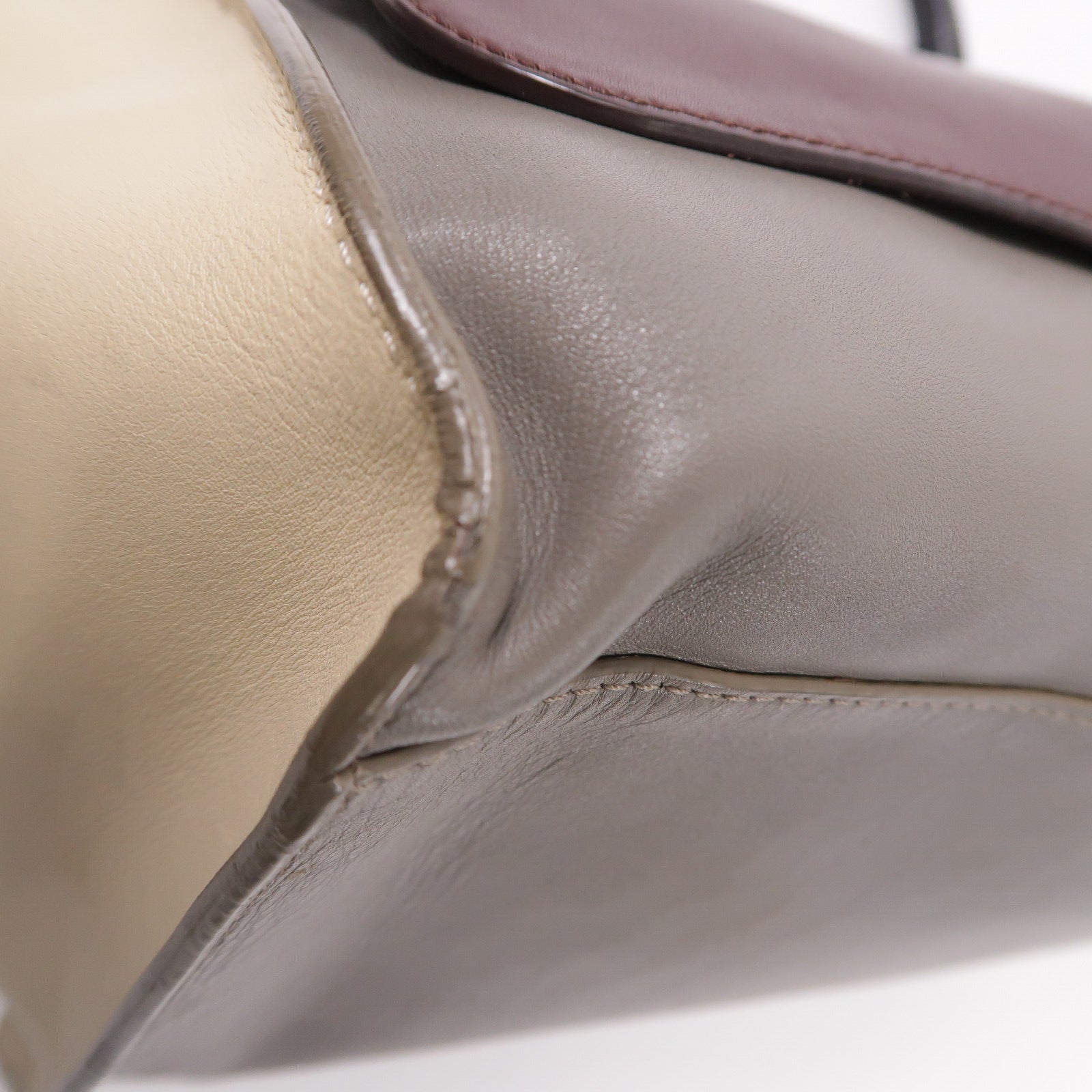 CELINE 牛皮皮革2 Way Shoulder手挽肩背兩用袋