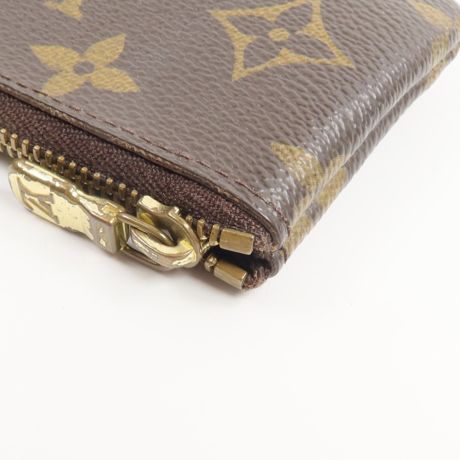 LOUIS VUITTON Monogram Key Pouch金扣鎖匙包