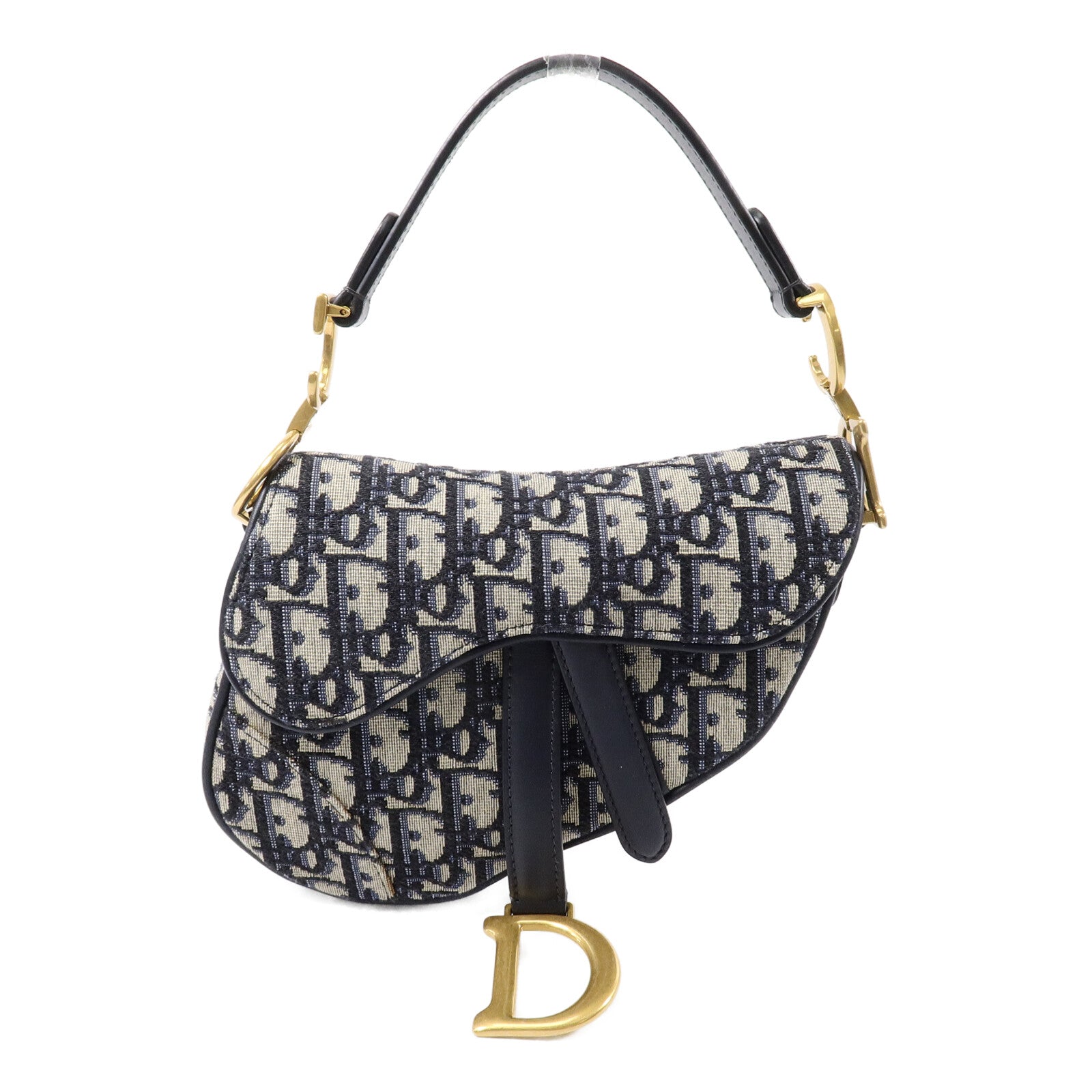 Dior 帆布Saddle Mini肩背袋