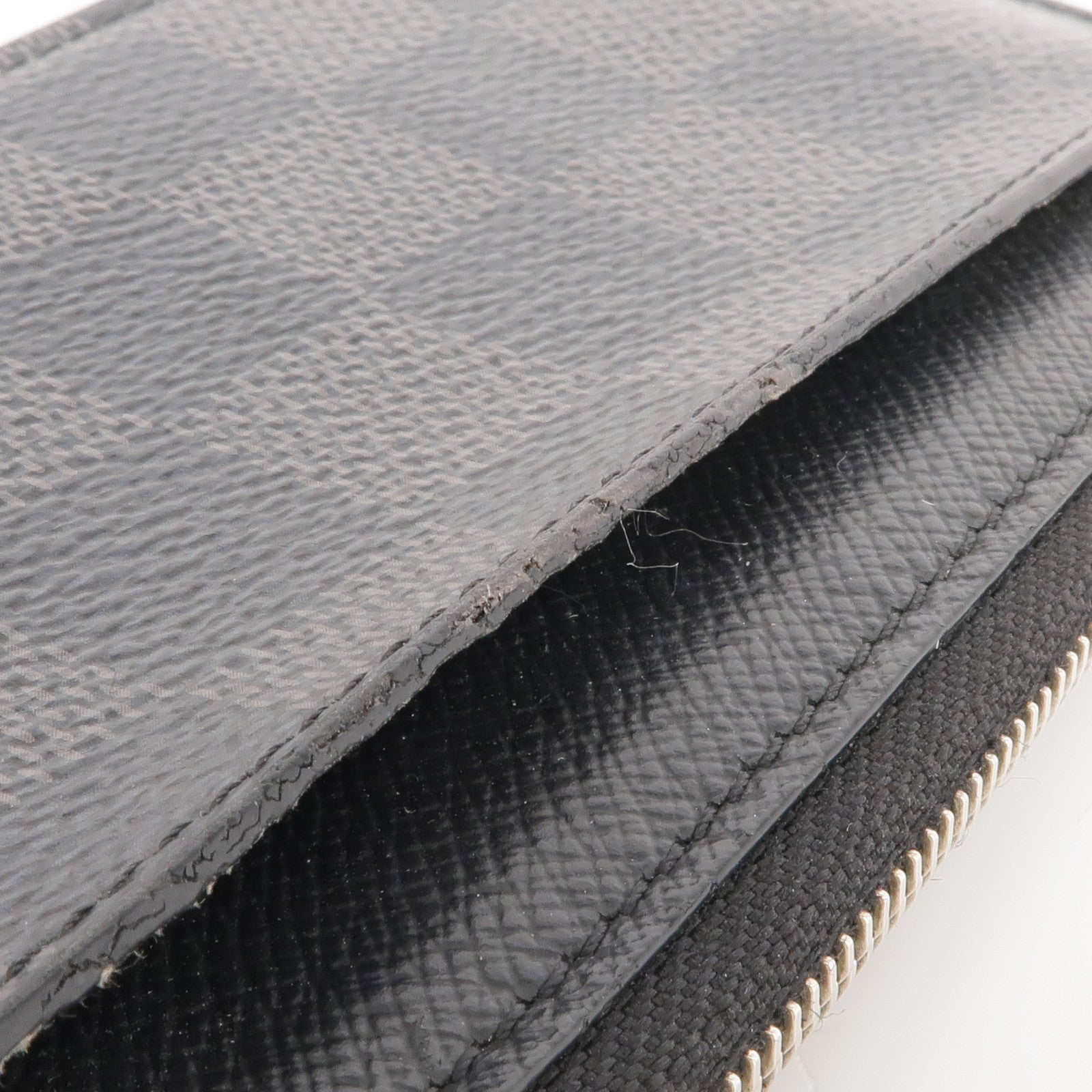 LOUIS VUITTON Damier Graphite Coin Card Holder銀扣零錢包/卡片套