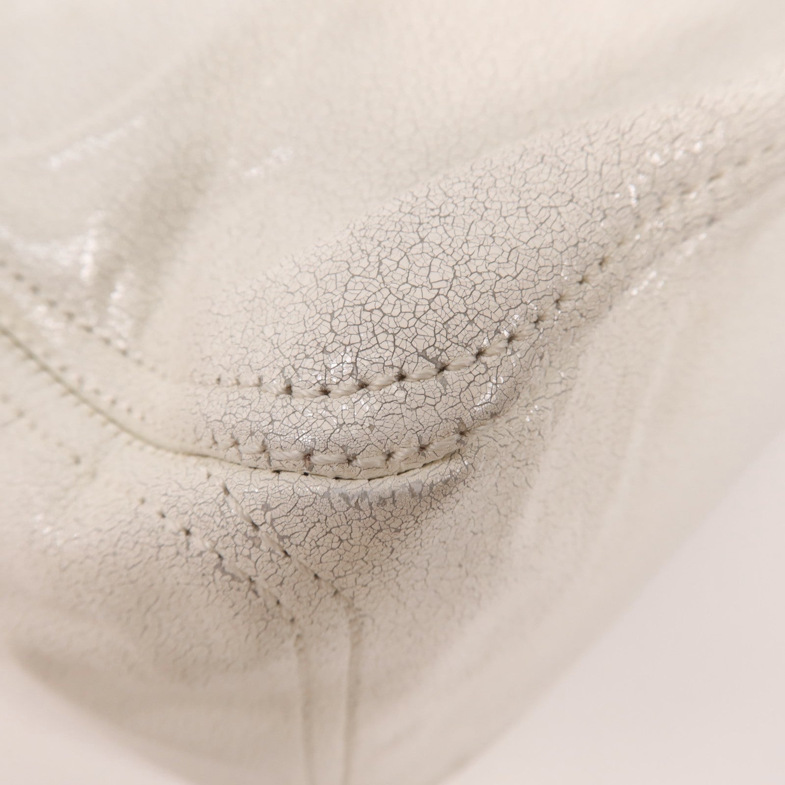 CELINE 牛皮皮革Boogie銀扣手挽袋