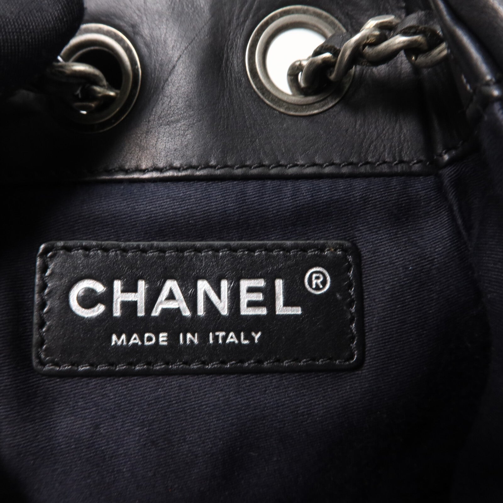 CHANEL 牛皮皮革BlackPack Mini背包