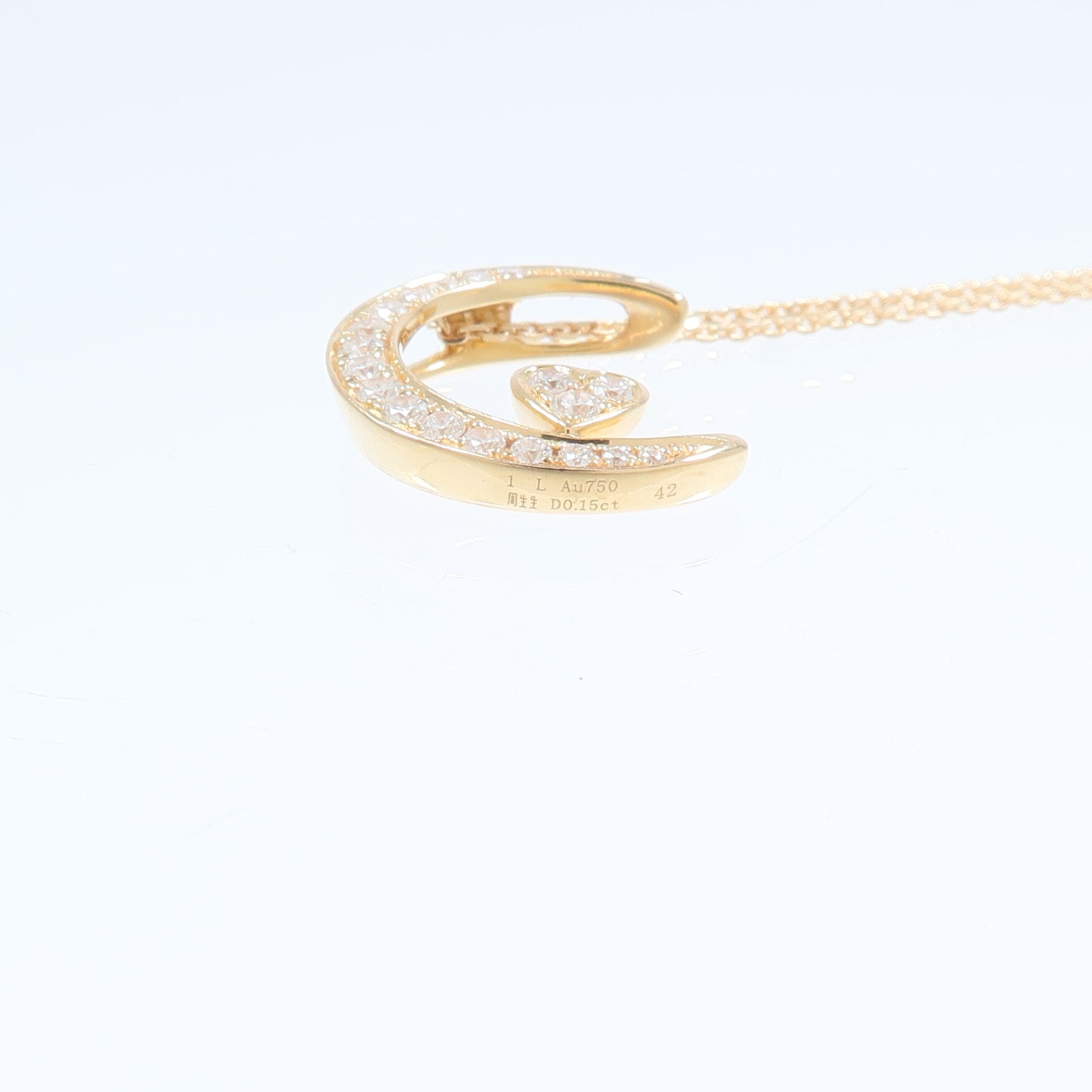 JEWELRY 18K黃金Diamond Necklace鑽石項鍊