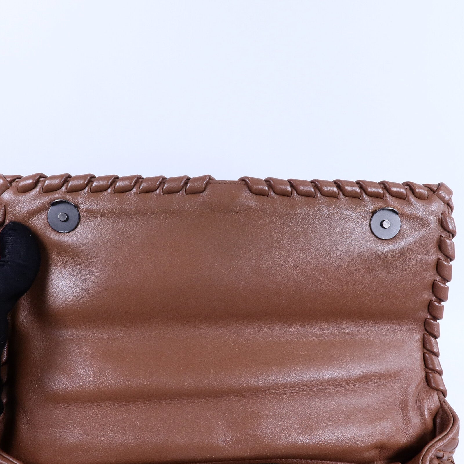 BOTTEGA VENETA 羊皮皮革Chain Shoulder Bag鏈帶肩背袋