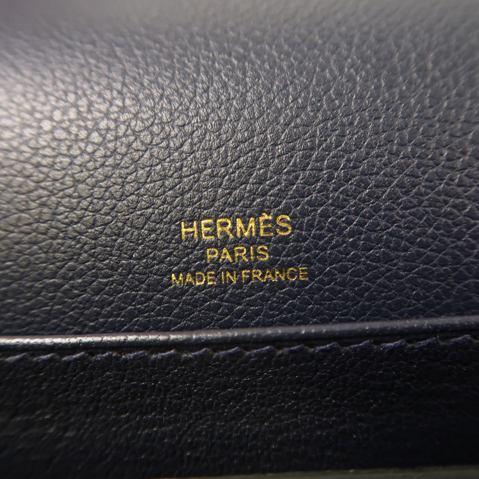HERMES 【激減優惠】Evercolor皮革Mini Roulis金扣肩背袋夜空深藍色