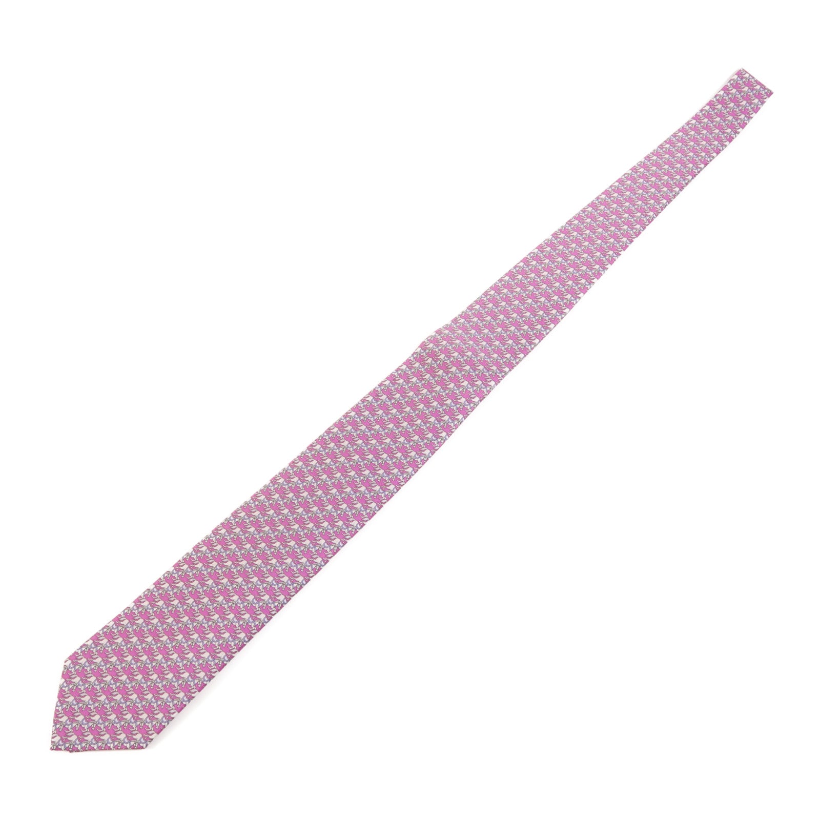 HERMES 【激減優惠】絲質Necktie領帶