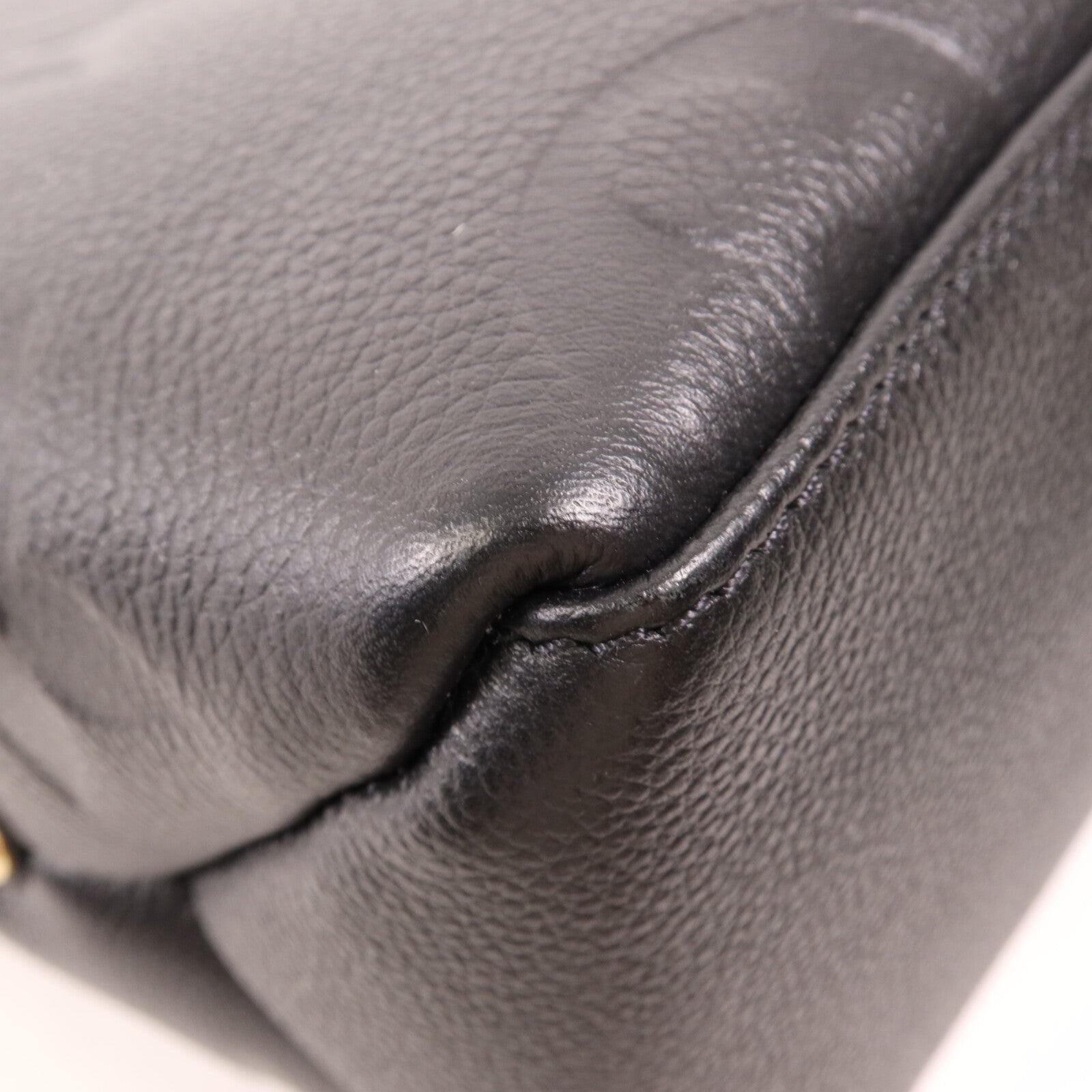 LOUIS VUITTON Monogram Empreinte Petit Palais金扣手挽肩背兩用袋