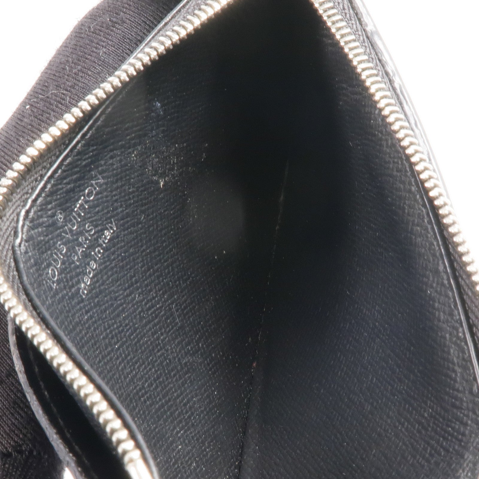 LOUIS VUITTON Damier Graphite Coin Card Holder銀扣零錢包/卡片套