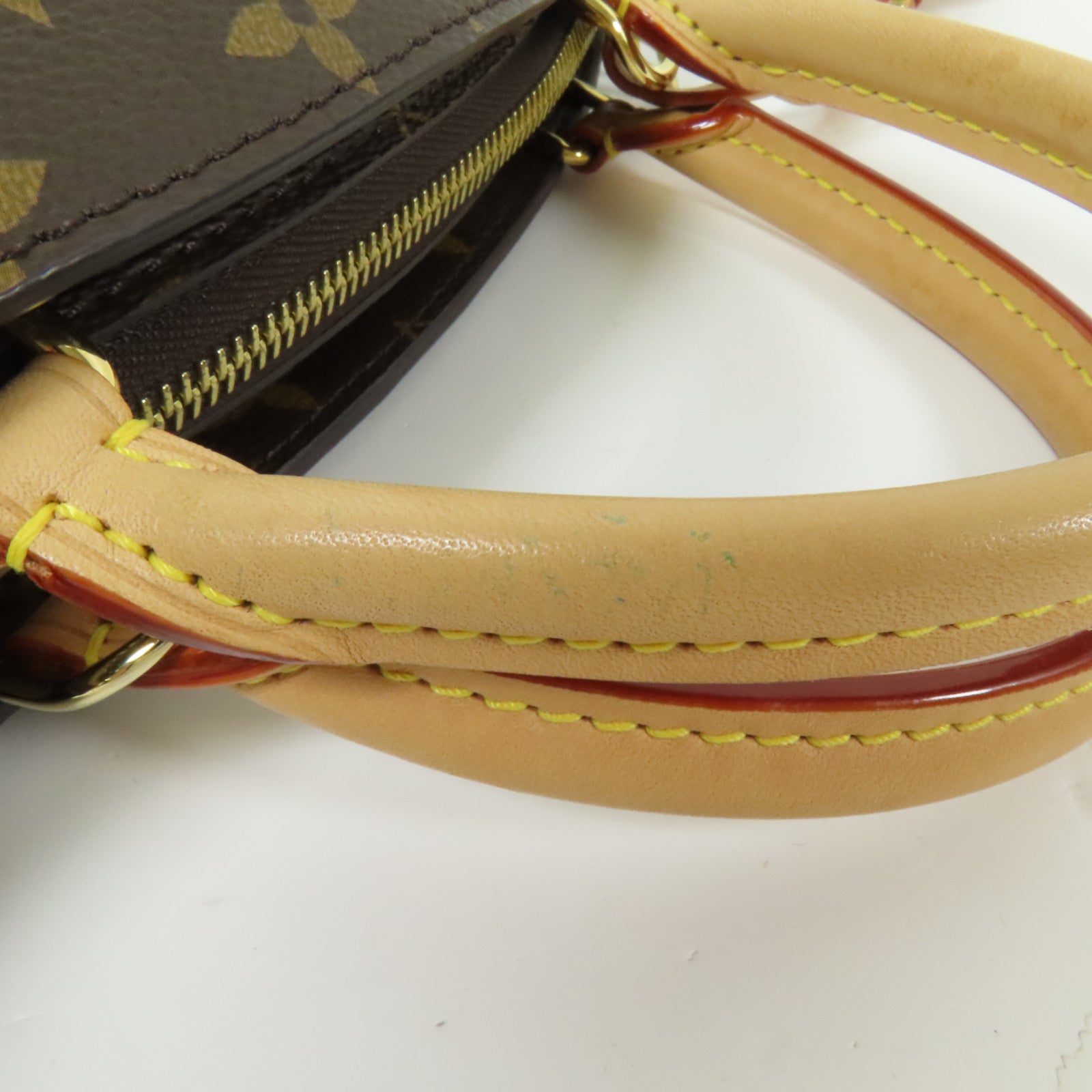 LOUIS VUITTON Monogram Petit Palais金扣手挽肩背兩用袋棕色