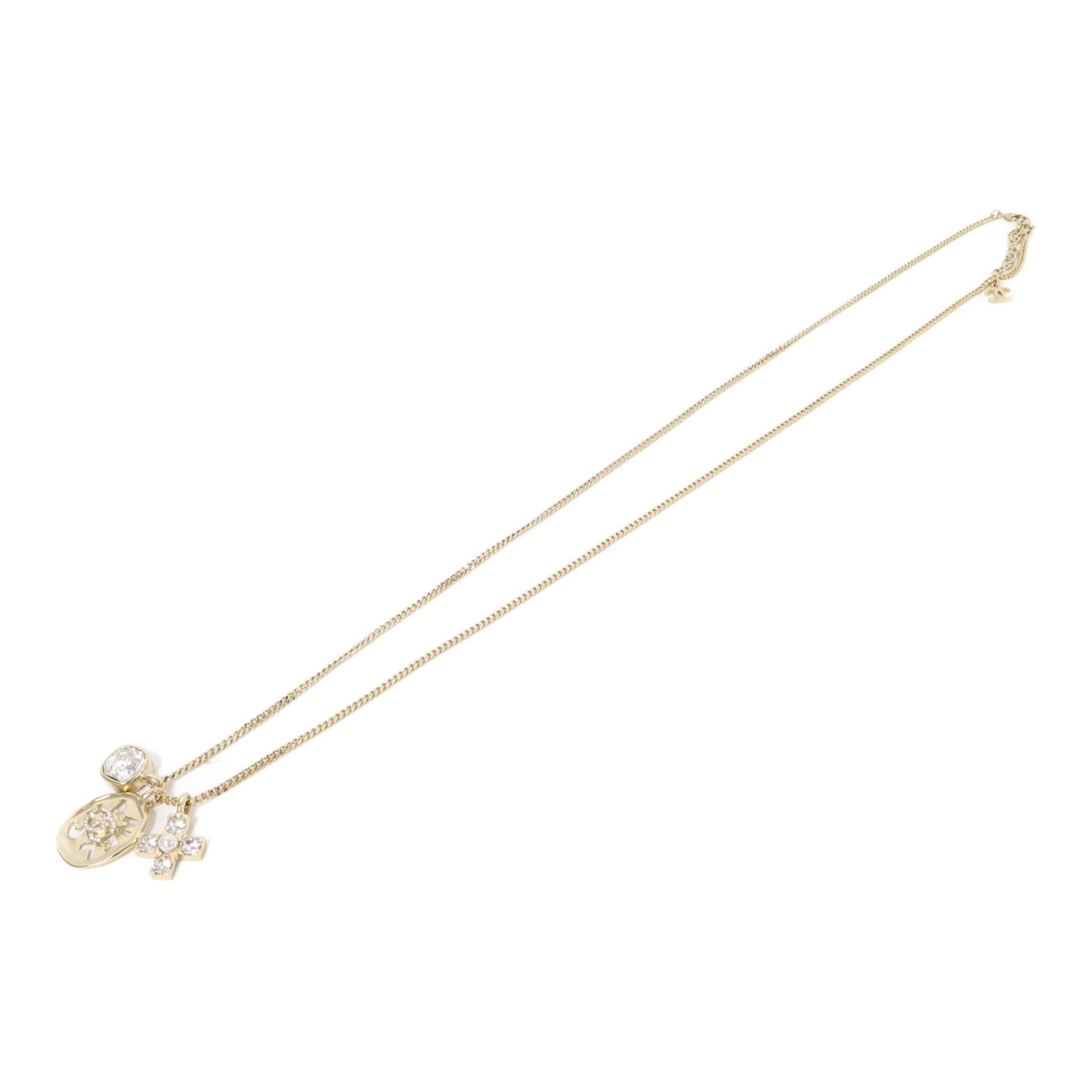 CHANEL 【激減優惠】金屬Neckalce項鍊金色
