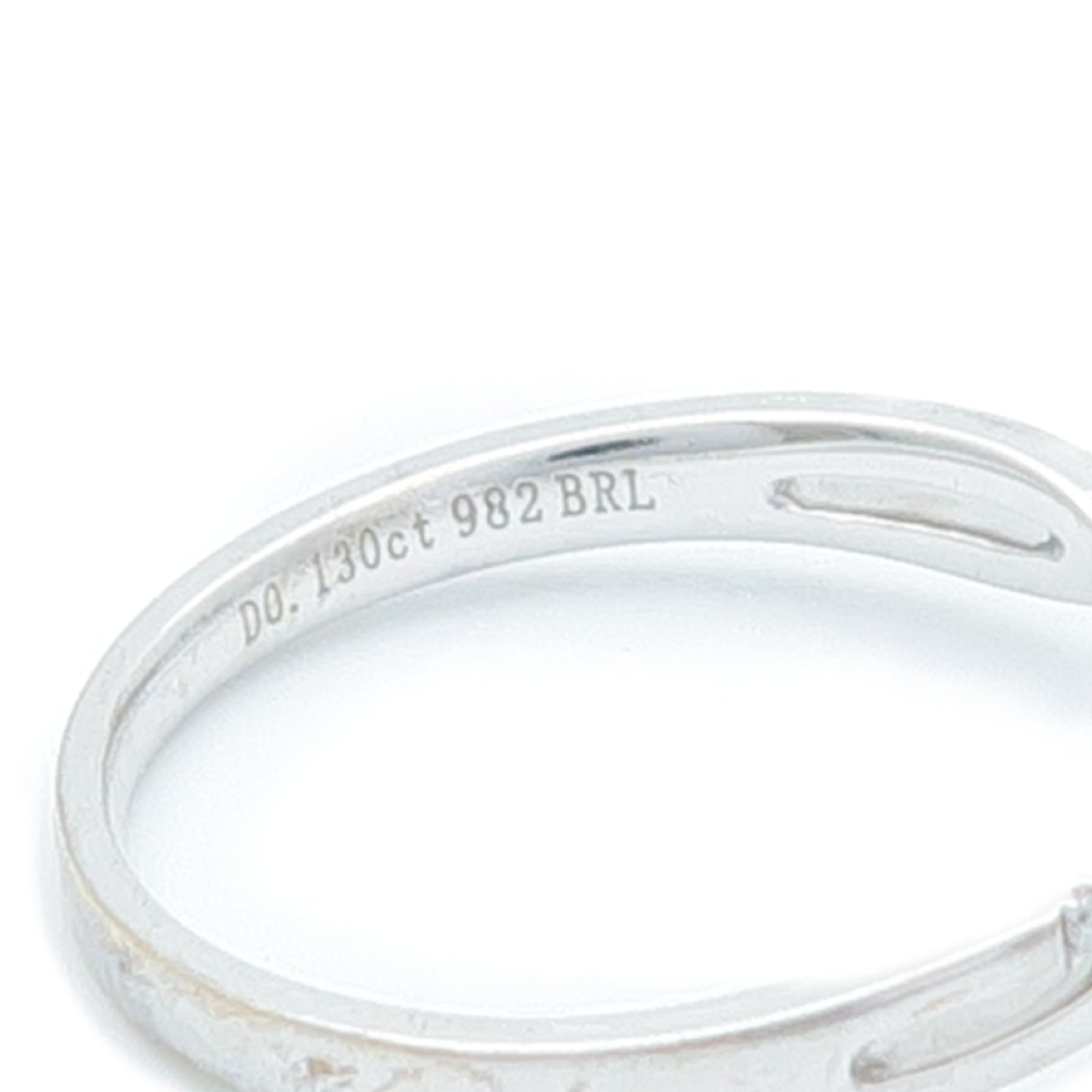 JEWELRY 10K白金Diamond Ring鑽石戒指US#6