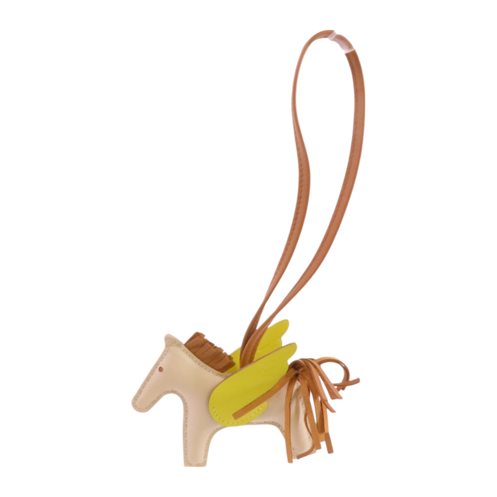 HERMES Milo皮革/Swift皮革Rodeo PM掛飾