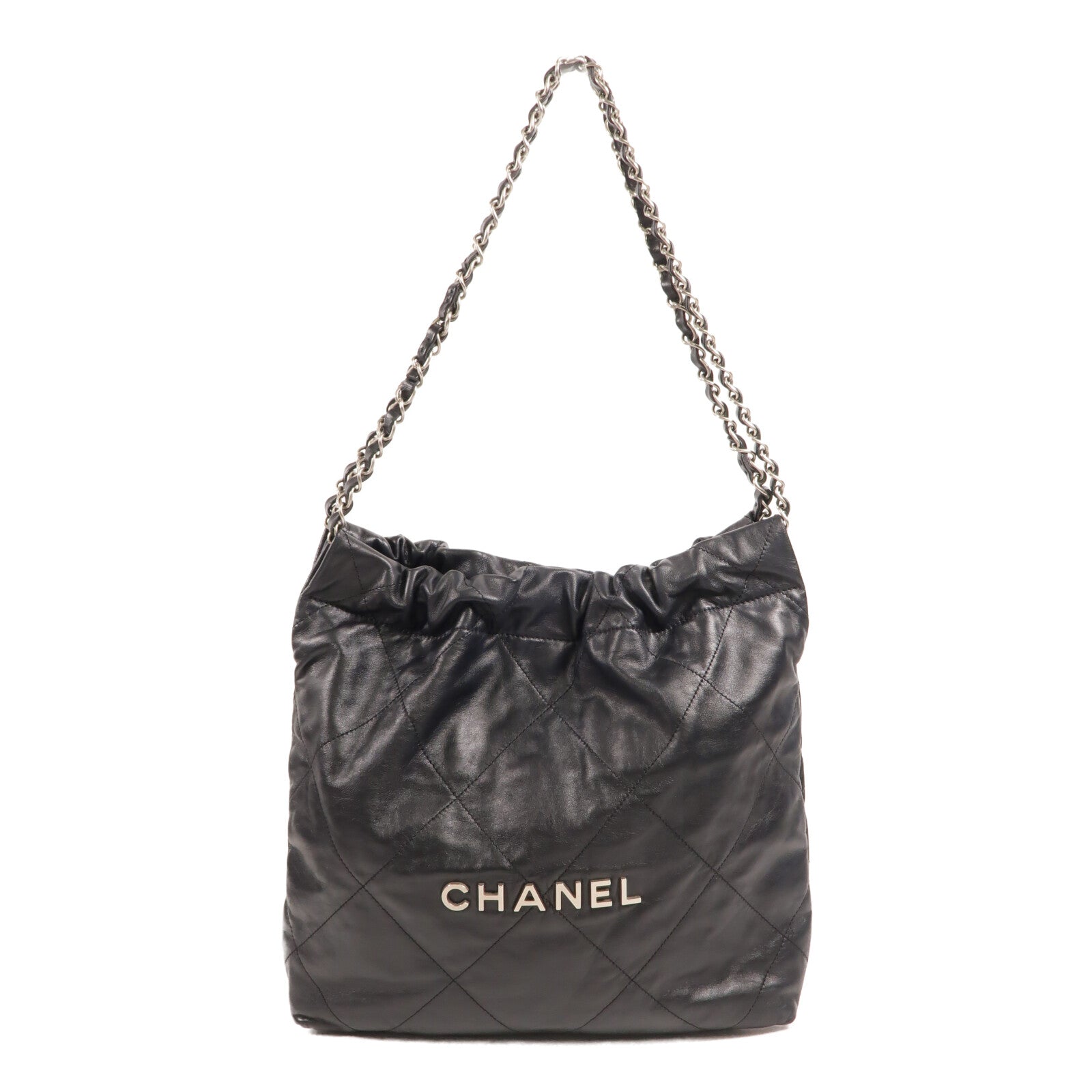 CHANEL 牛皮皮革Chanel 22 Small鏈帶肩背袋