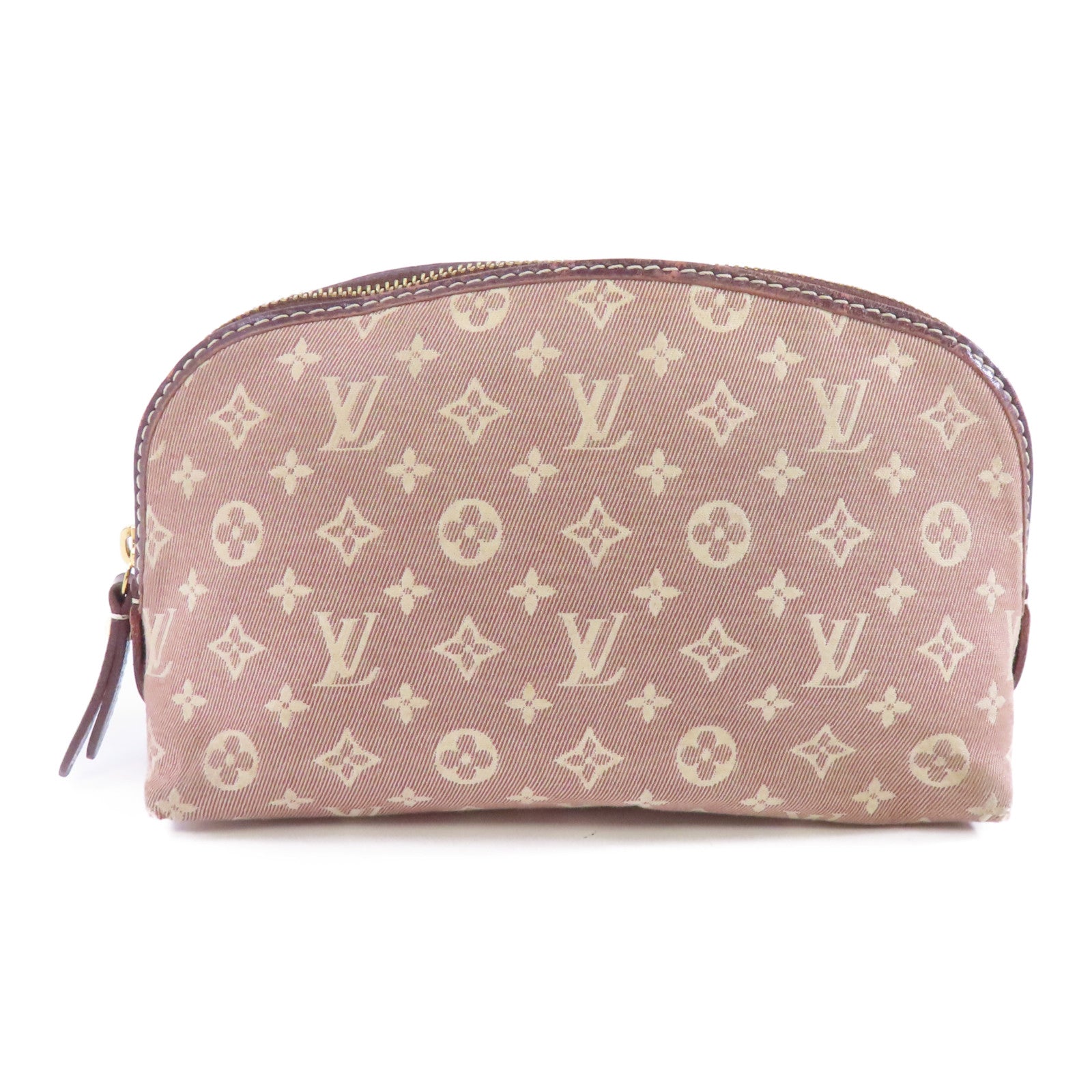 LOUIS VUITTON Monogram Idylle Pouch金扣化妝袋紅色
