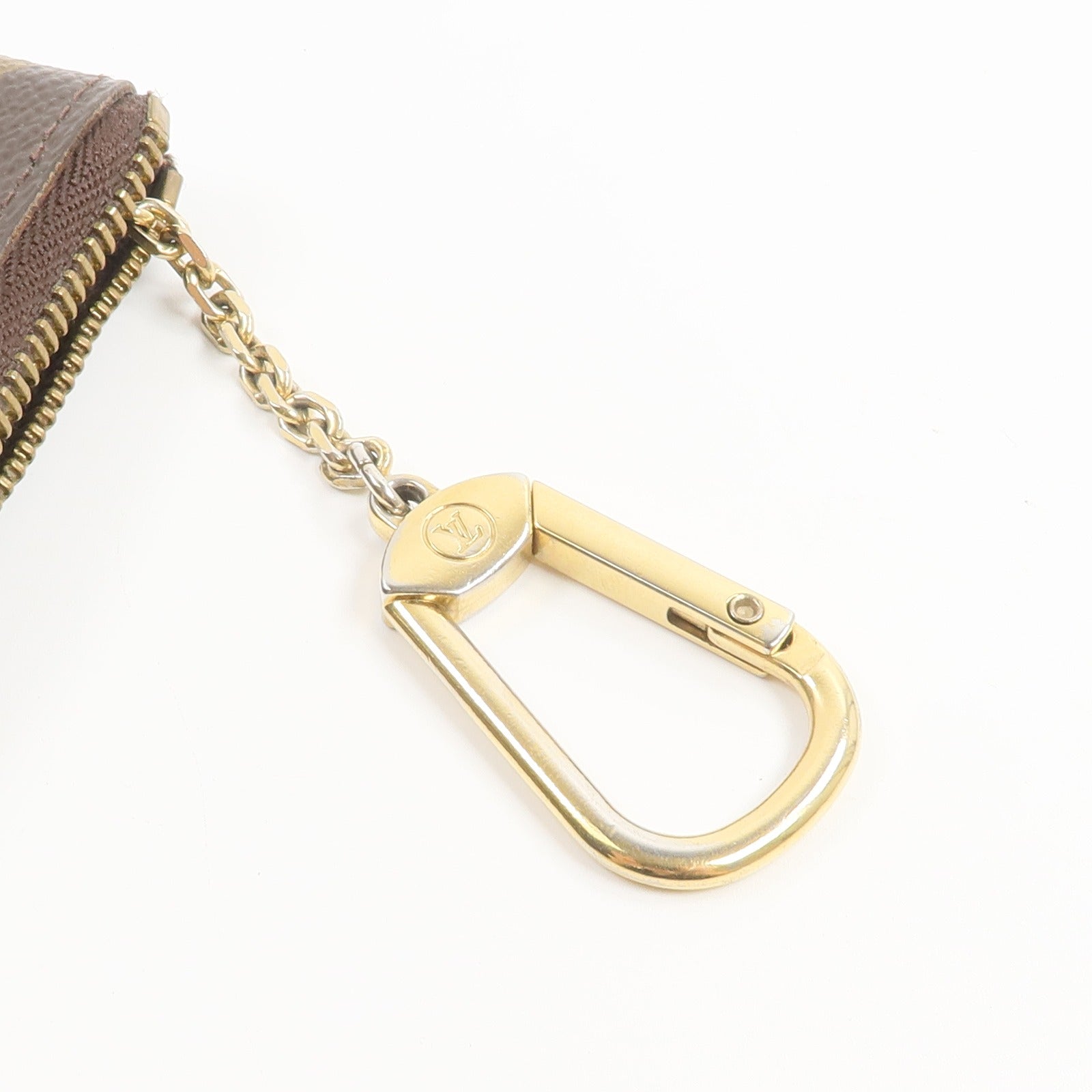 LOUIS VUITTON Monogram Key Pouch金扣鎖匙包