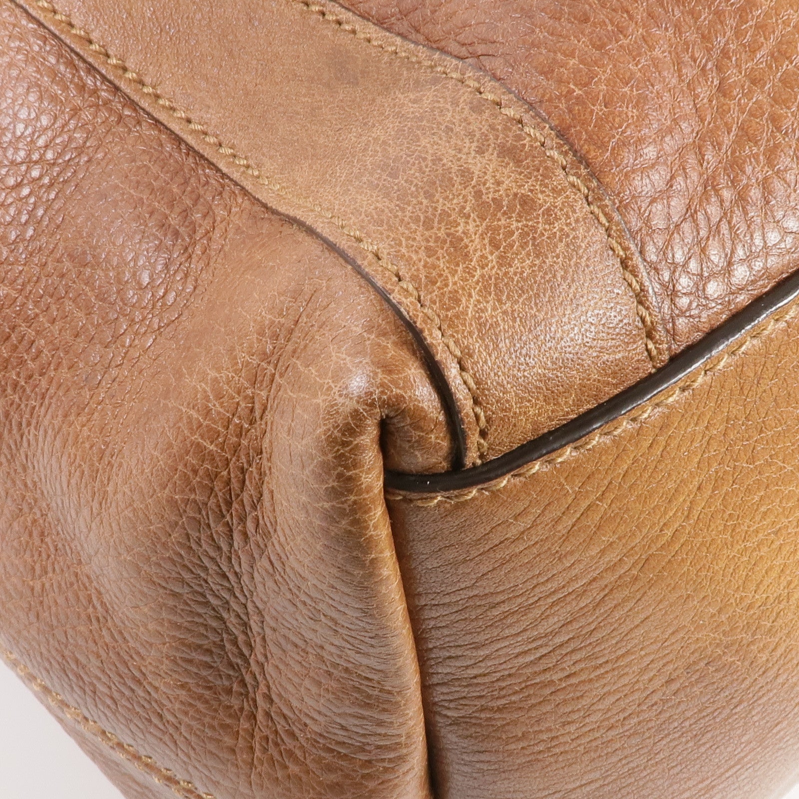 GUCCI 牛皮皮革2way Shoulder Bag銀扣手挽肩背兩用袋