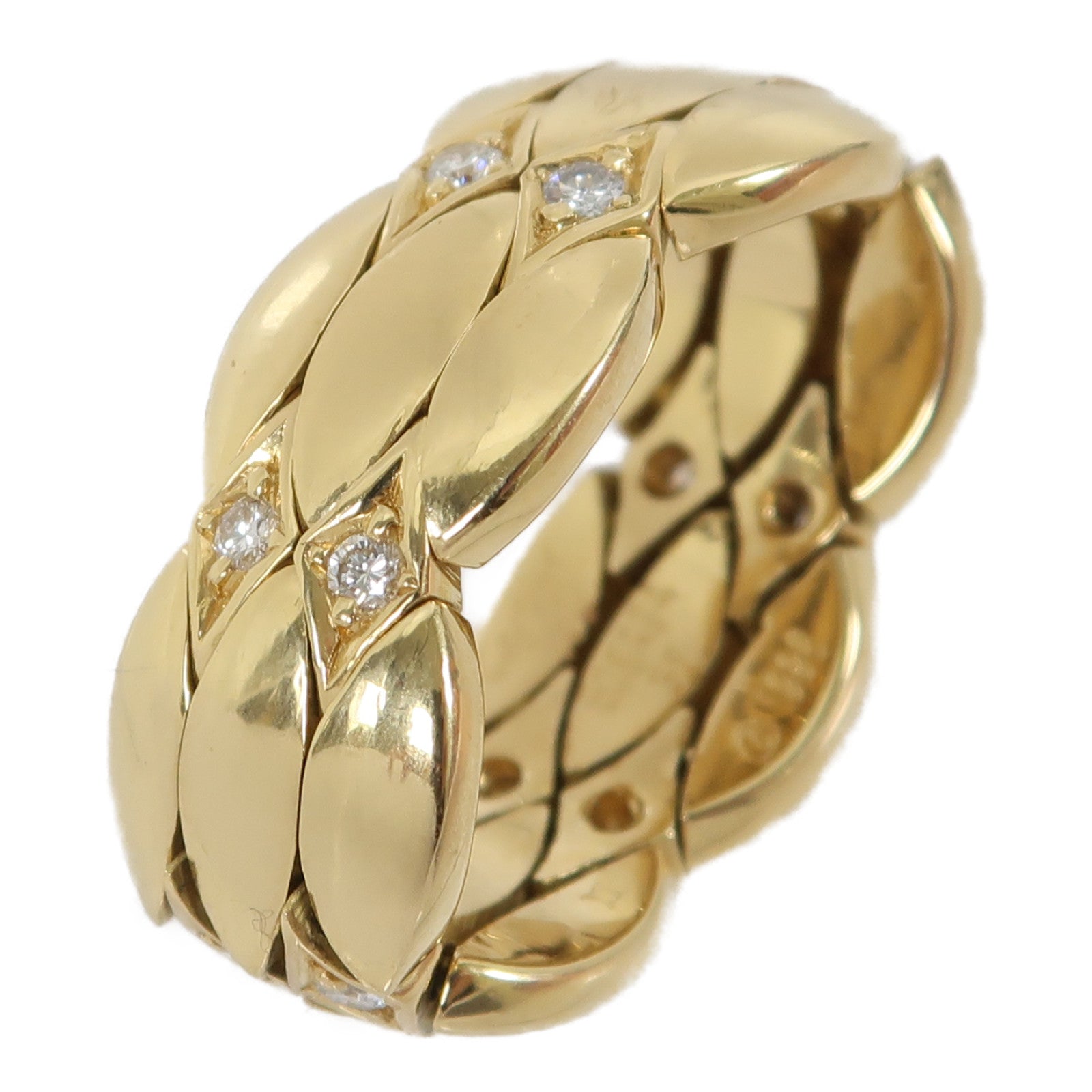 CARTIER 18K黃金Ring戒指Cartier#52/US#6