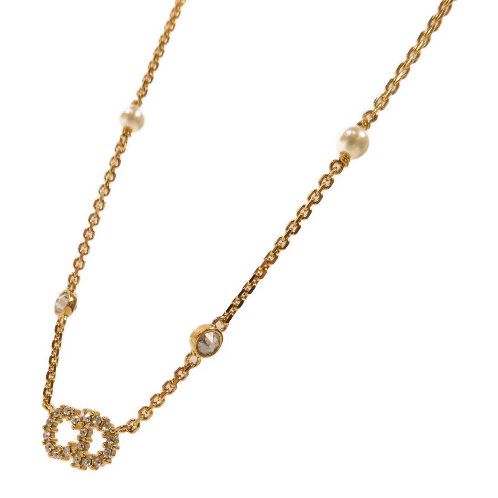 Dior 金屬Clair D Lune項鍊