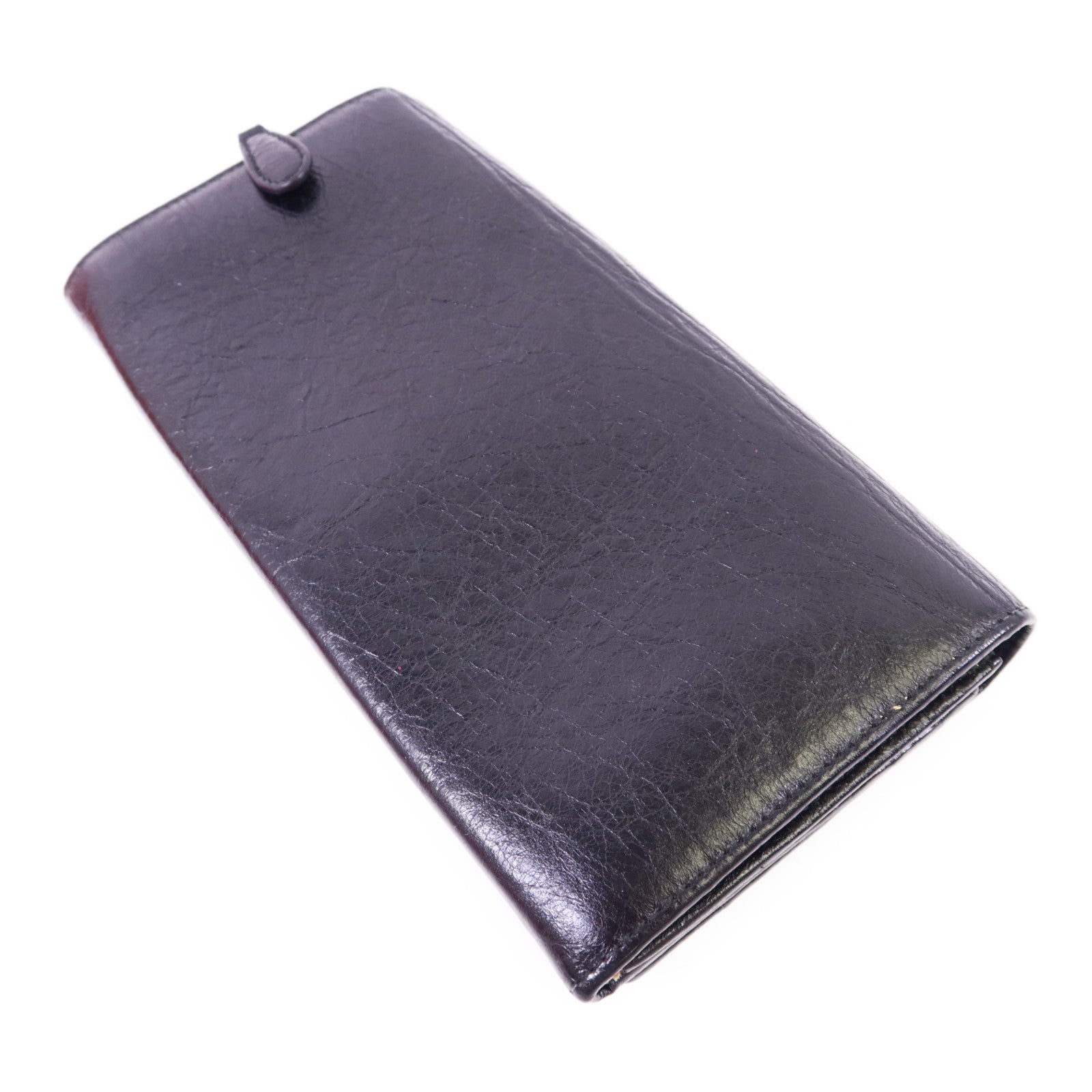 BALENCIAGA 牛皮皮革Long Wallet銀扣長錢包