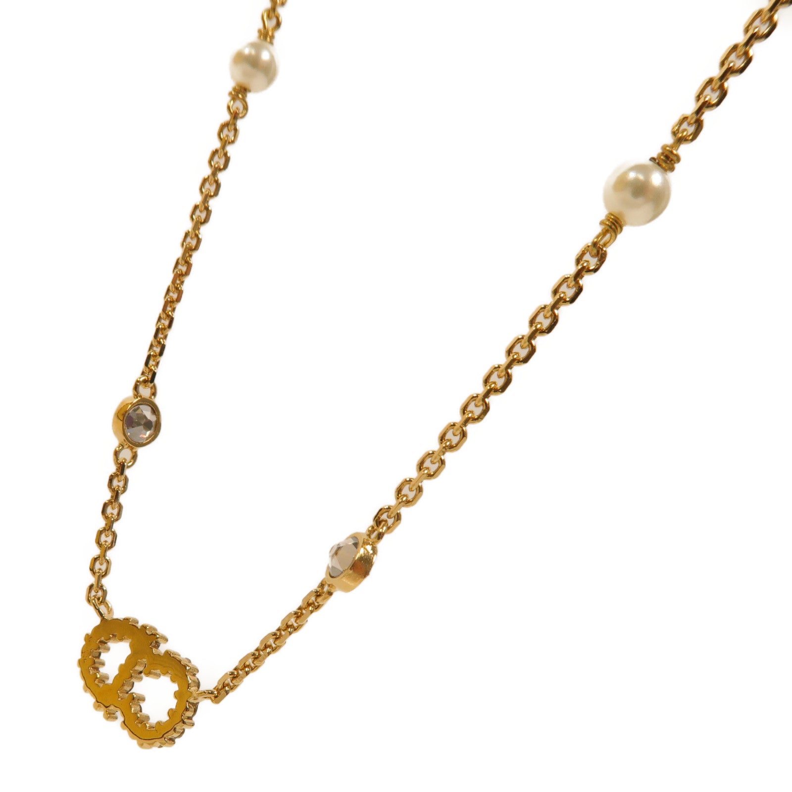 Dior 金屬Clair D Lune項鍊