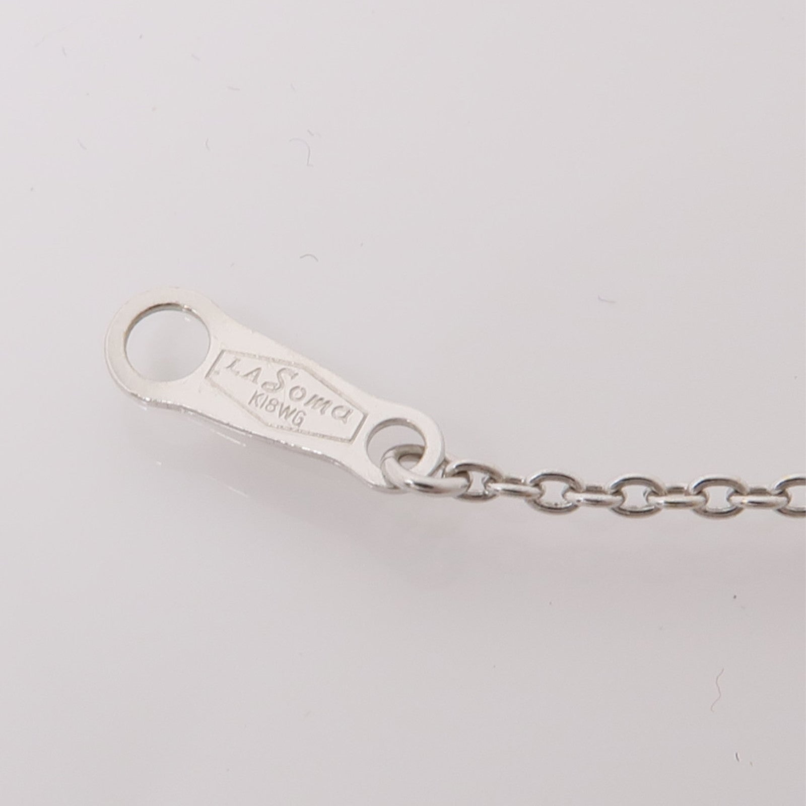 JEWELRY 18K白金Jade Necklace翡翠項鍊紫色